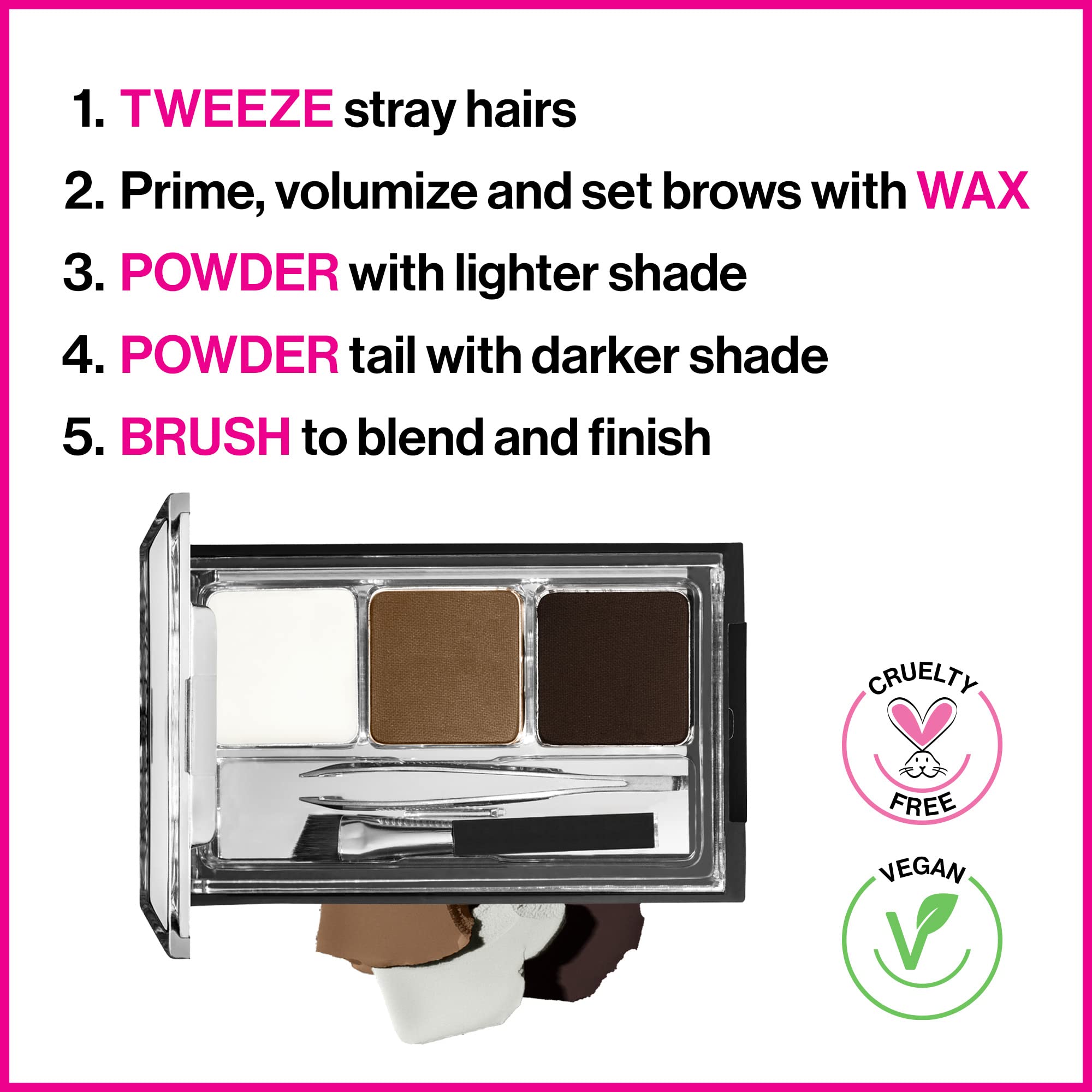 Foto 2 | Kit De Maquillaje Para Cejas Wet N Wild Ultimate Dark Brown (paquete De 2) - Venta Internacional.