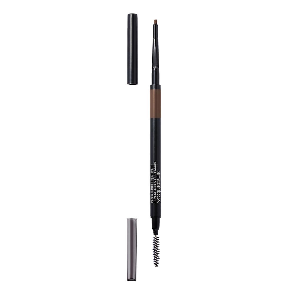 Foto 3 pulgar | Lápiz Para Cejas Smashbox Brow Tech Matte De Doble Punta, Color Castaño - Venta Internacional.