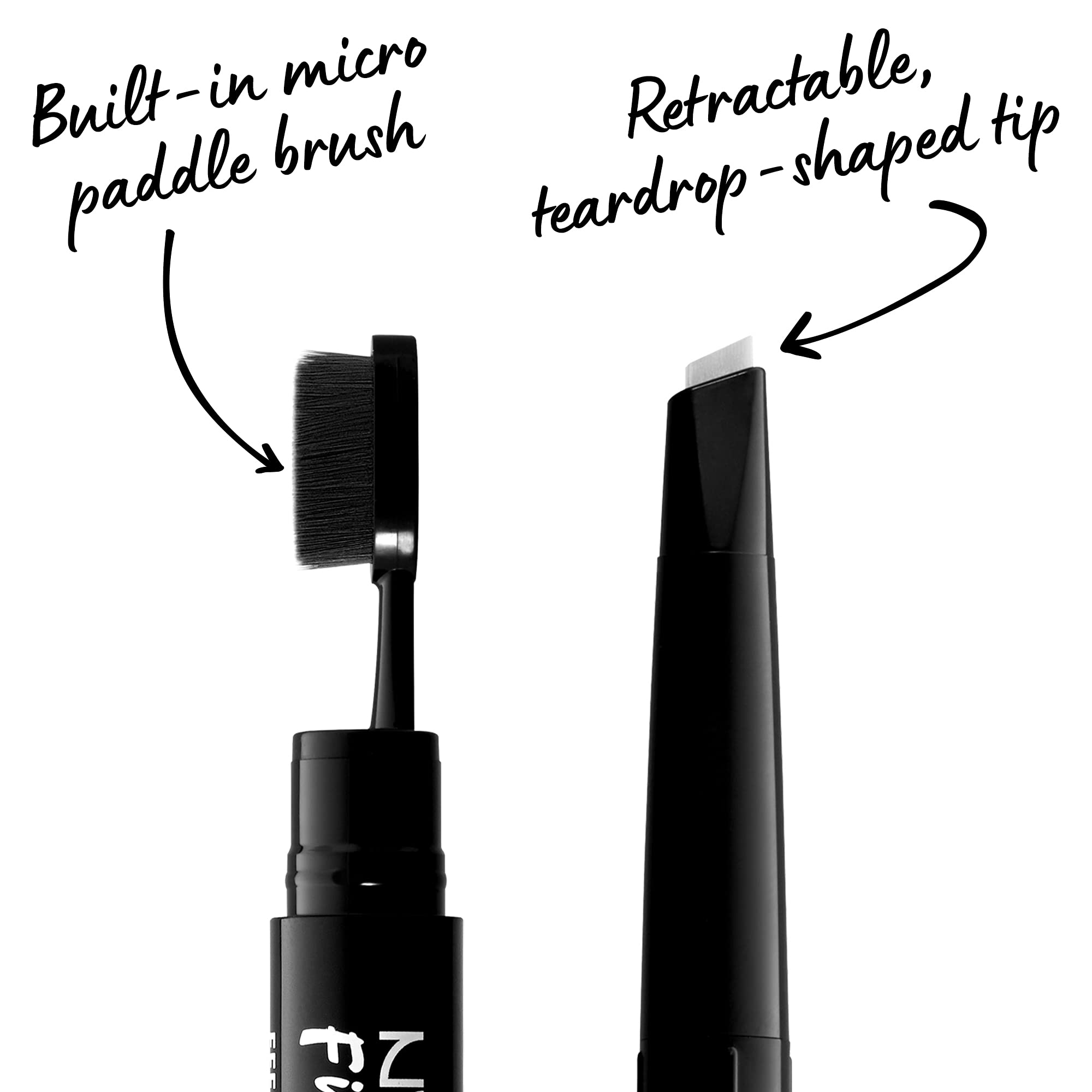 Foto 4 pulgar | Lápiz De Pomada Para Cejas Nyx Professional Makeup Fill & Fluff - Venta Internacional.