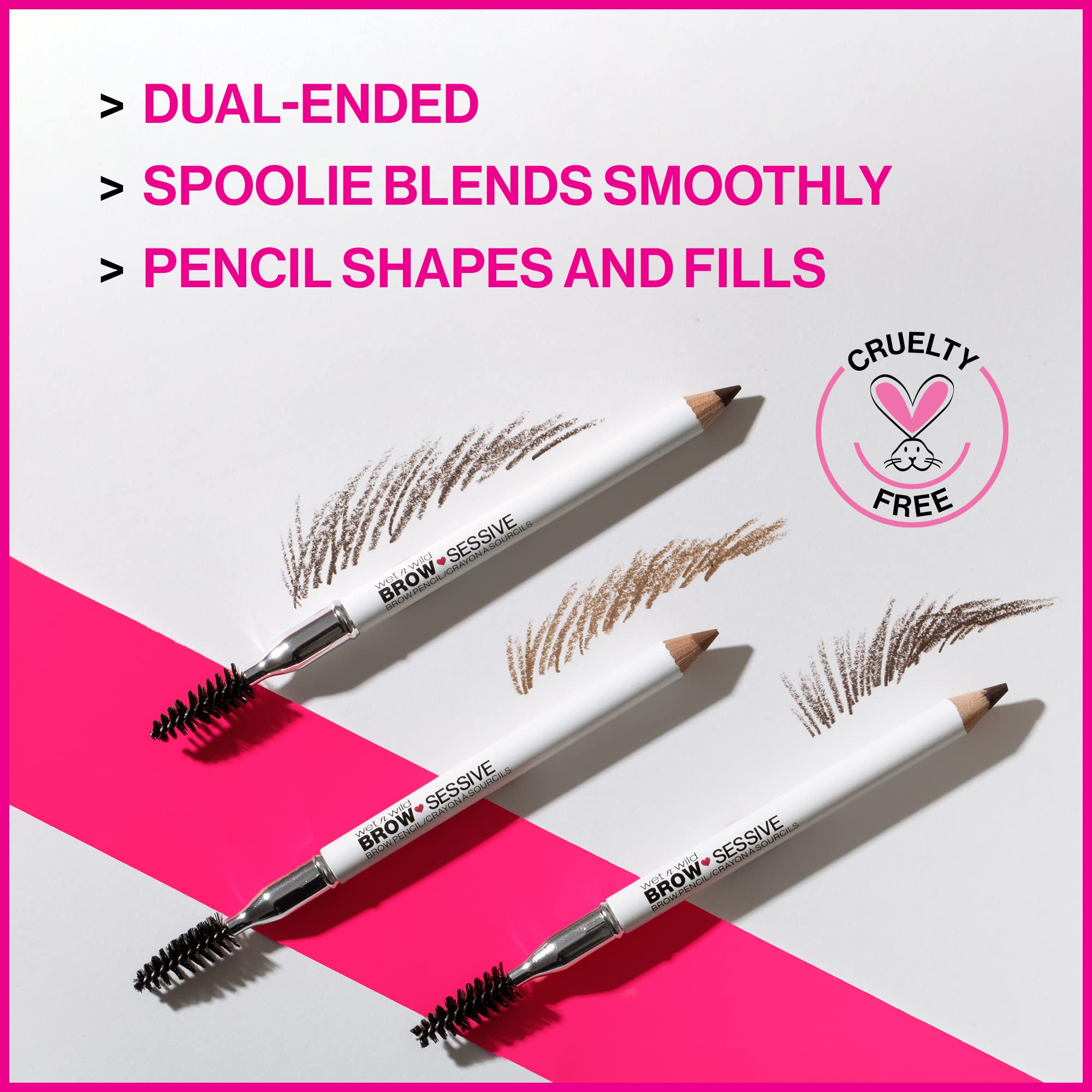 Foto 4 pulgar | Lápiz Para Cejas Wet N Wild Brow-sessive Ultraprecise - Marrón Oscuro - Venta Internacional.