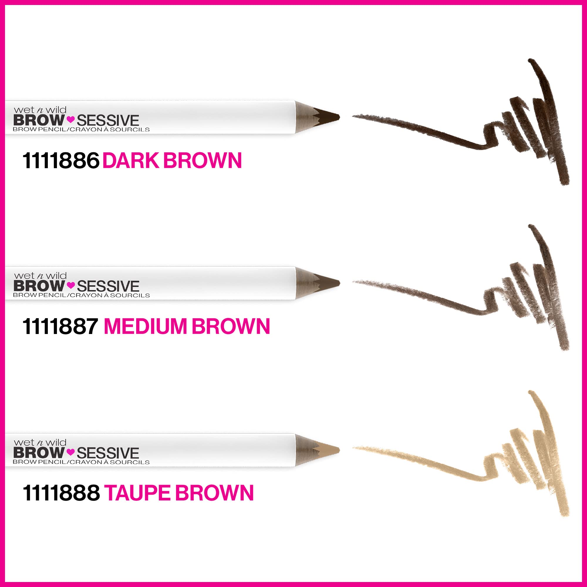 Foto 5 | Lápiz Para Cejas Wet N Wild Brow-sessive Ultraprecise - Marrón Oscuro - Venta Internacional.