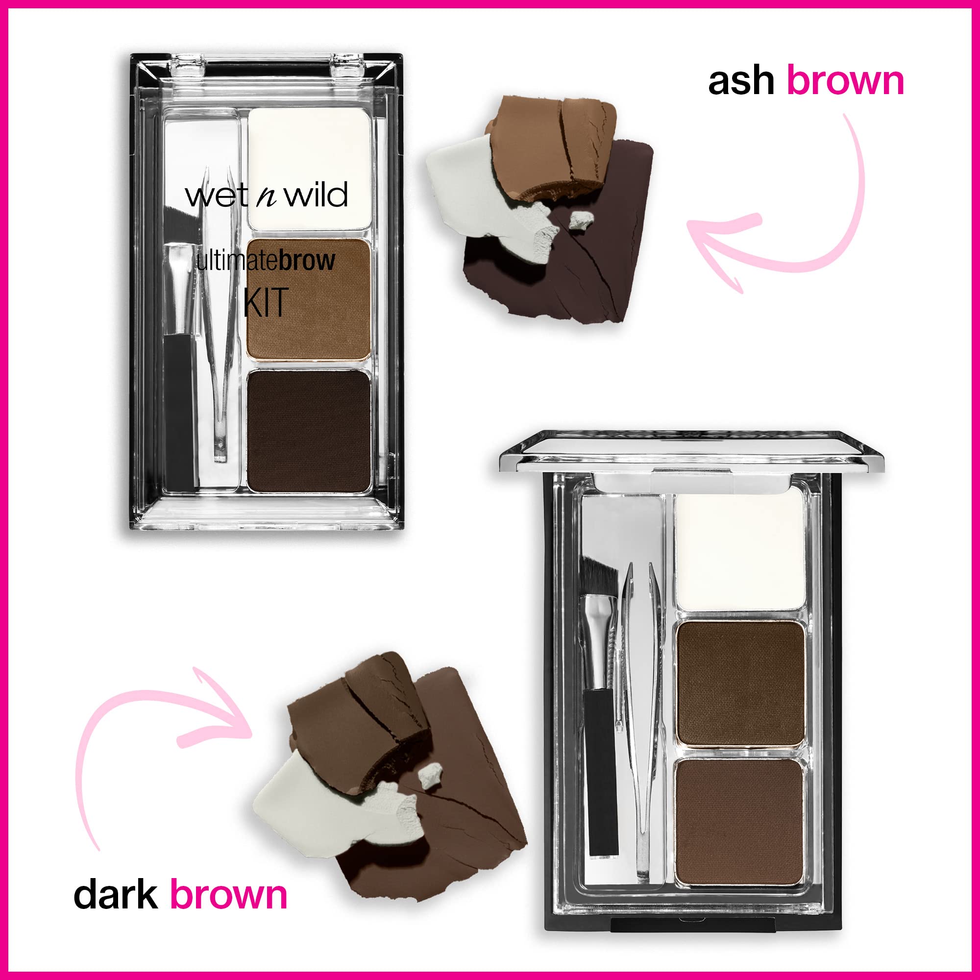 Foto 6 pulgar | Kit De Maquillaje Para Cejas Wet N Wild Ultimate Dark Brown - Venta Internacional.