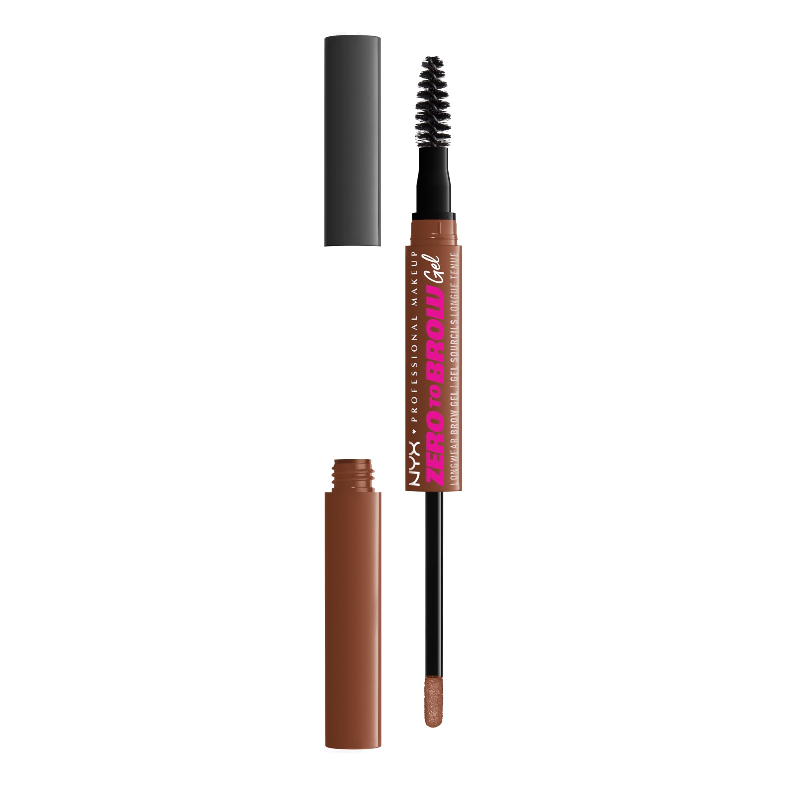 Foto 2 pulgar | Gel Para Cejas Nyx Professional Makeup Zero To Brow Auburn - Venta Internacional.