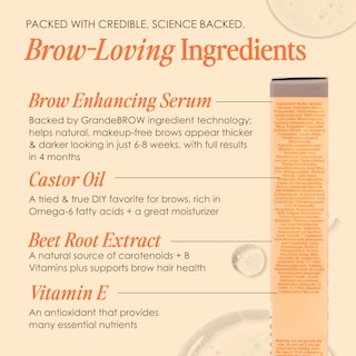 Foto 6 | Gel Para Cejas Y Sérum Realzador De Cejas Grande Cosmetics Auburn - Venta Internacional.