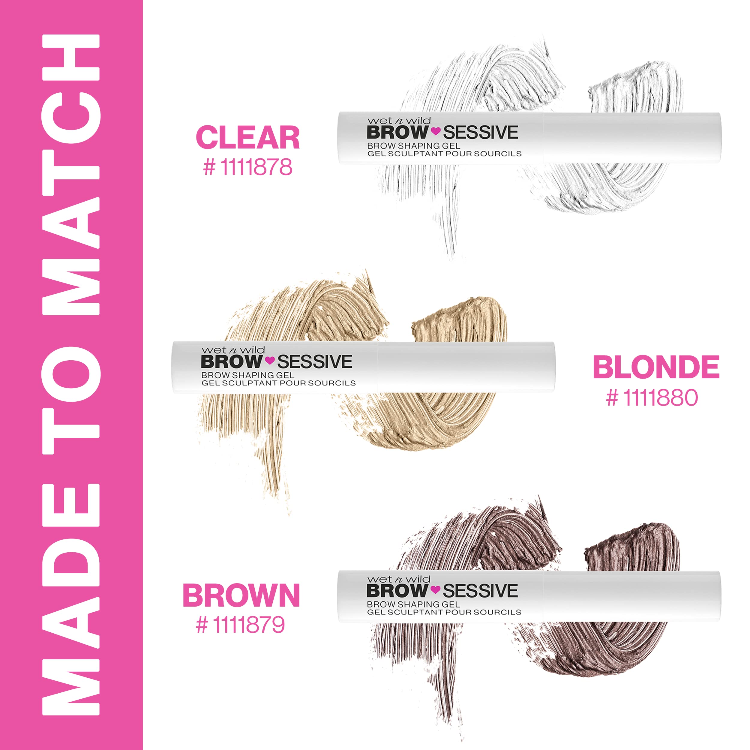 Foto 5 pulgar | Gel De Maquillaje Para Dar Forma A Las Cejas Wet N Wild Brow-sessive Brown - Venta Internacional.