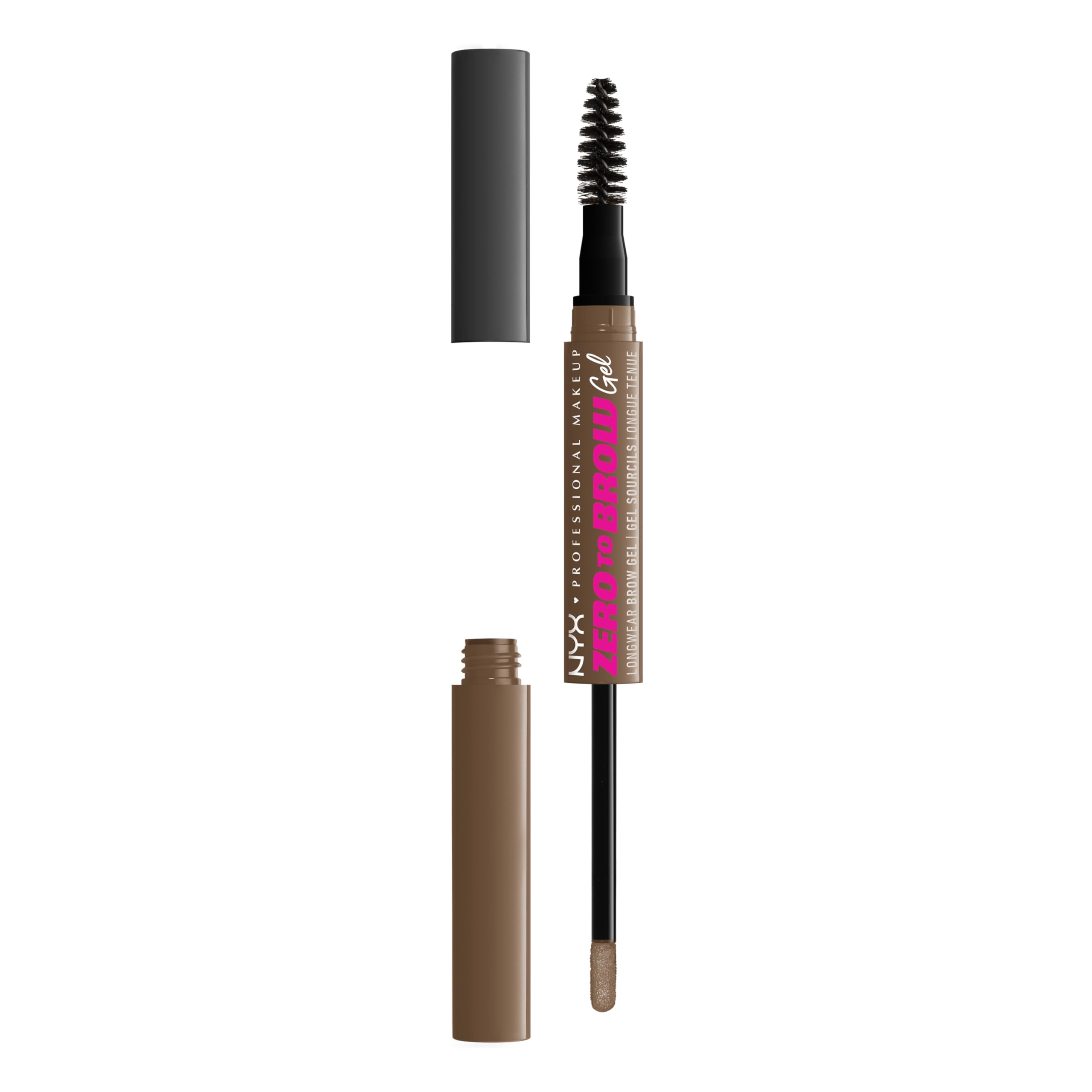 Foto 2 pulgar | Gel Para Cejas Nyx Professional Makeup Zero To Brow Ash Blonde - Venta Internacional.