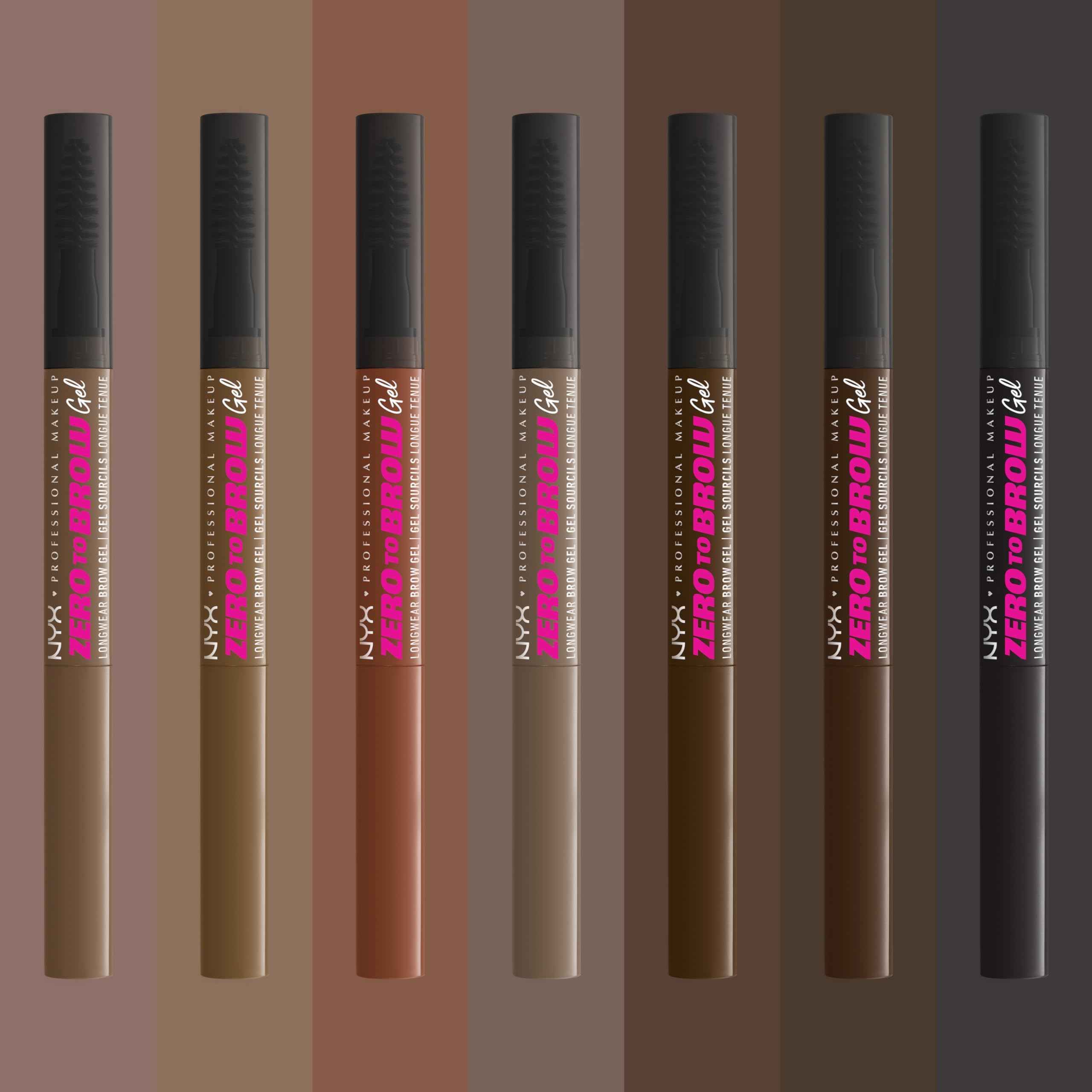 Foto 8 pulgar | Gel Para Cejas Nyx Professional Makeup Zero To Brow Ash Blonde - Venta Internacional.