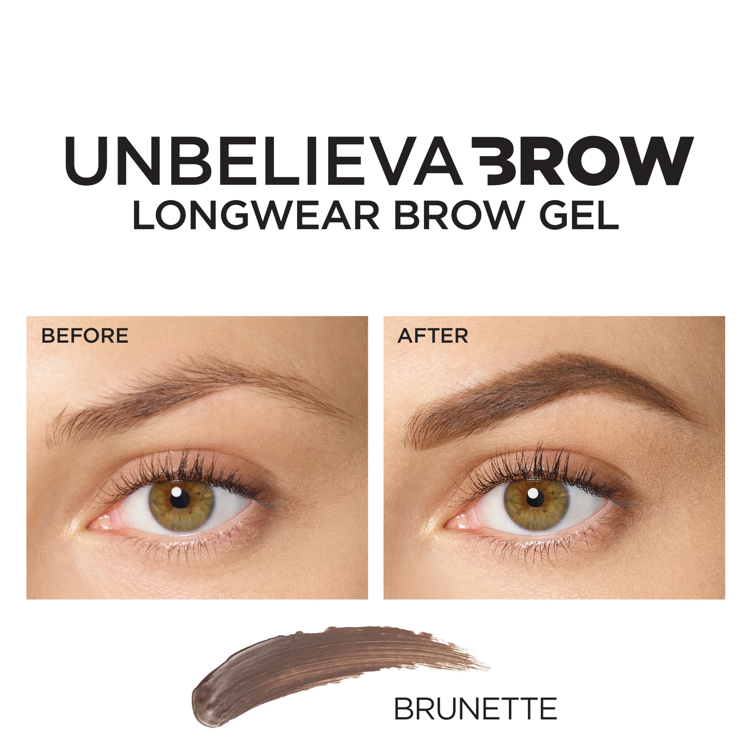 Foto 5 pulgar | Gel Para Cejas L'oreal Paris Unbelieva-brow Waterproof Brunette 4,5 Ml - Venta Internacional.