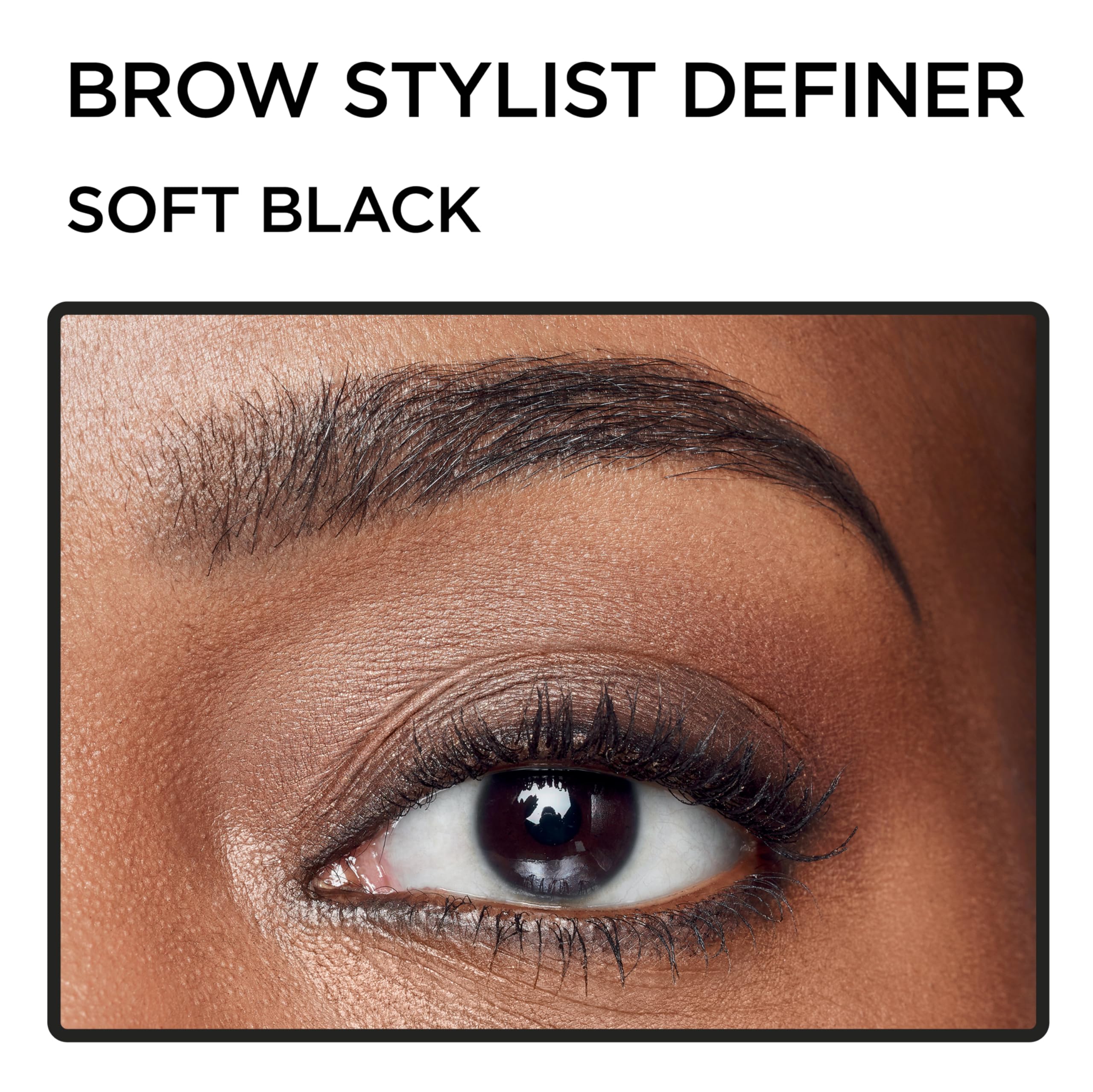 Foto 4 | Lápiz De Cejas L'oreal Paris Brow Definer Waterproof Black - Venta Internacional.