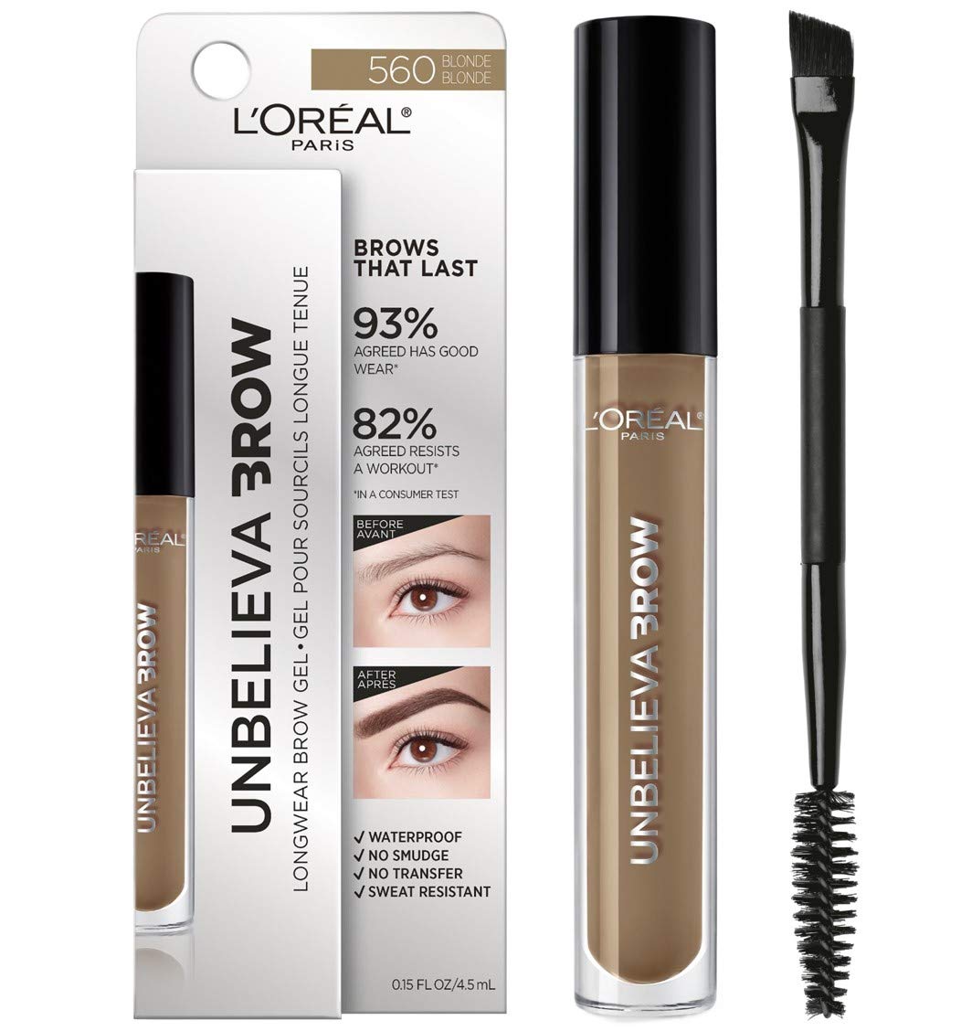 Foto 2 pulgar | Gel Para Cejas L'oreal Paris Unbelieva-brow Waterproof Blonde 4,5 Ml - Venta Internacional.