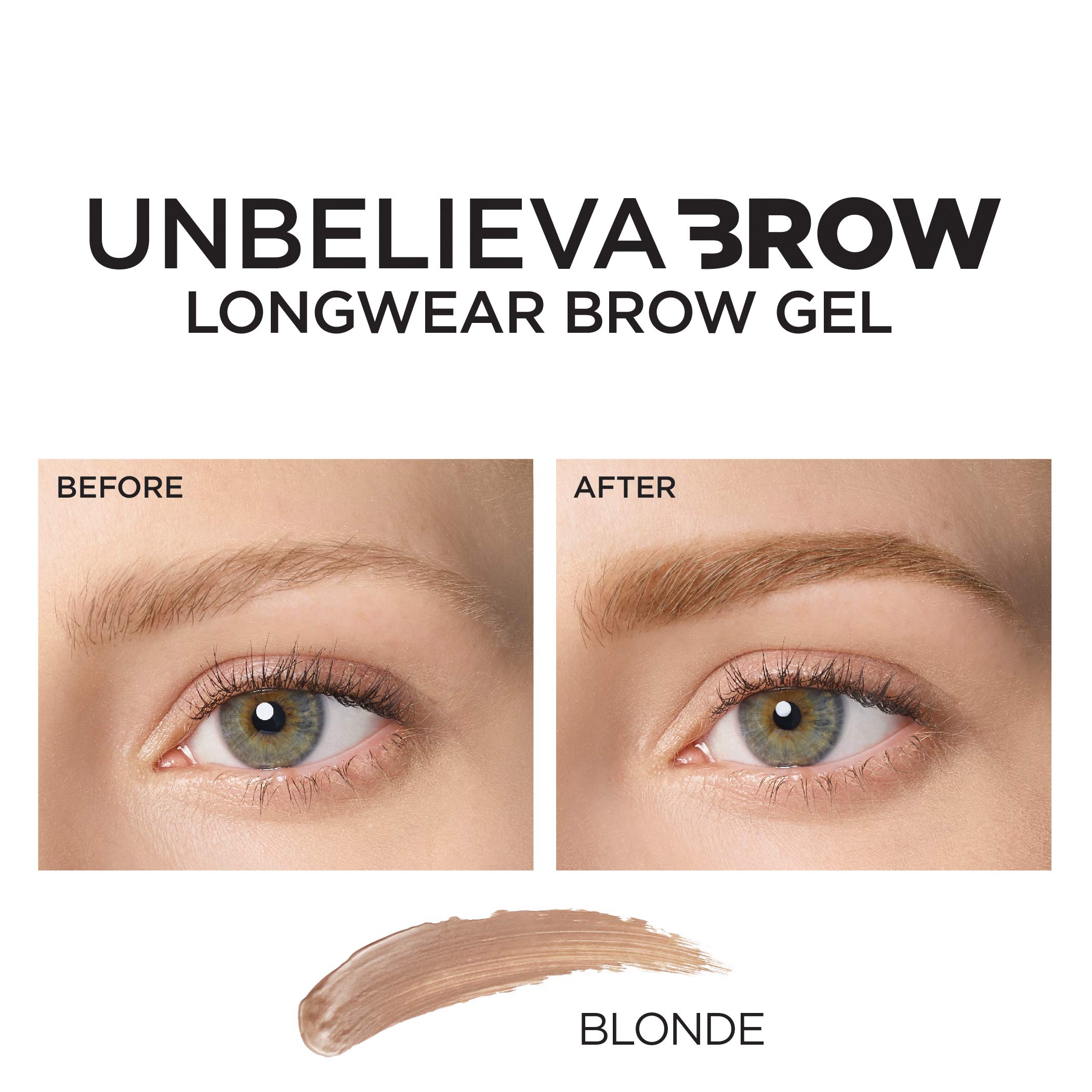 Foto 6 pulgar | Gel Para Cejas L'oreal Paris Unbelieva-brow Waterproof Blonde 4,5 Ml - Venta Internacional.