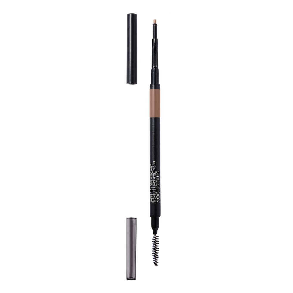 Foto 3 pulgar | Lápiz Para Cejas Smashbox Brow Tech Matte De Doble Punta, Color Topo - Venta Internacional.