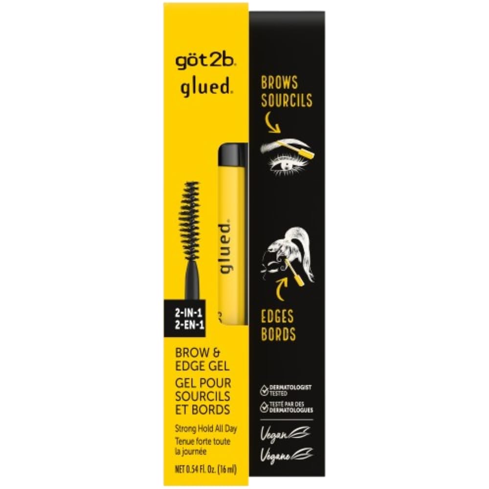 Gel Para Cejas Y Cabello Got2b Glue Brows & Edges, Fórmula Vegana - Venta Internacional.