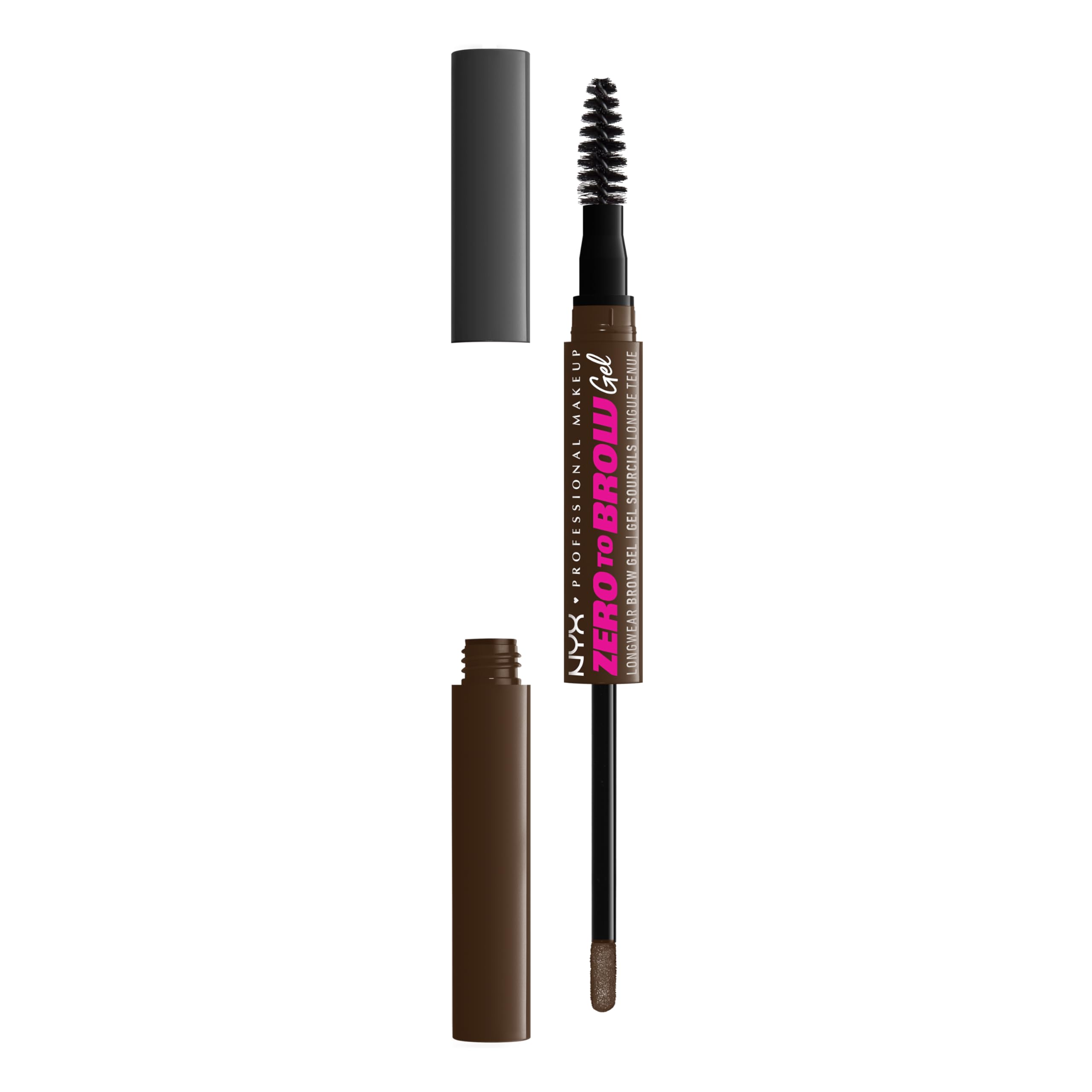 Foto 2 pulgar | Gel Para Cejas Nyx Professional Makeup Zero To Brow Espresso - Venta Internacional.