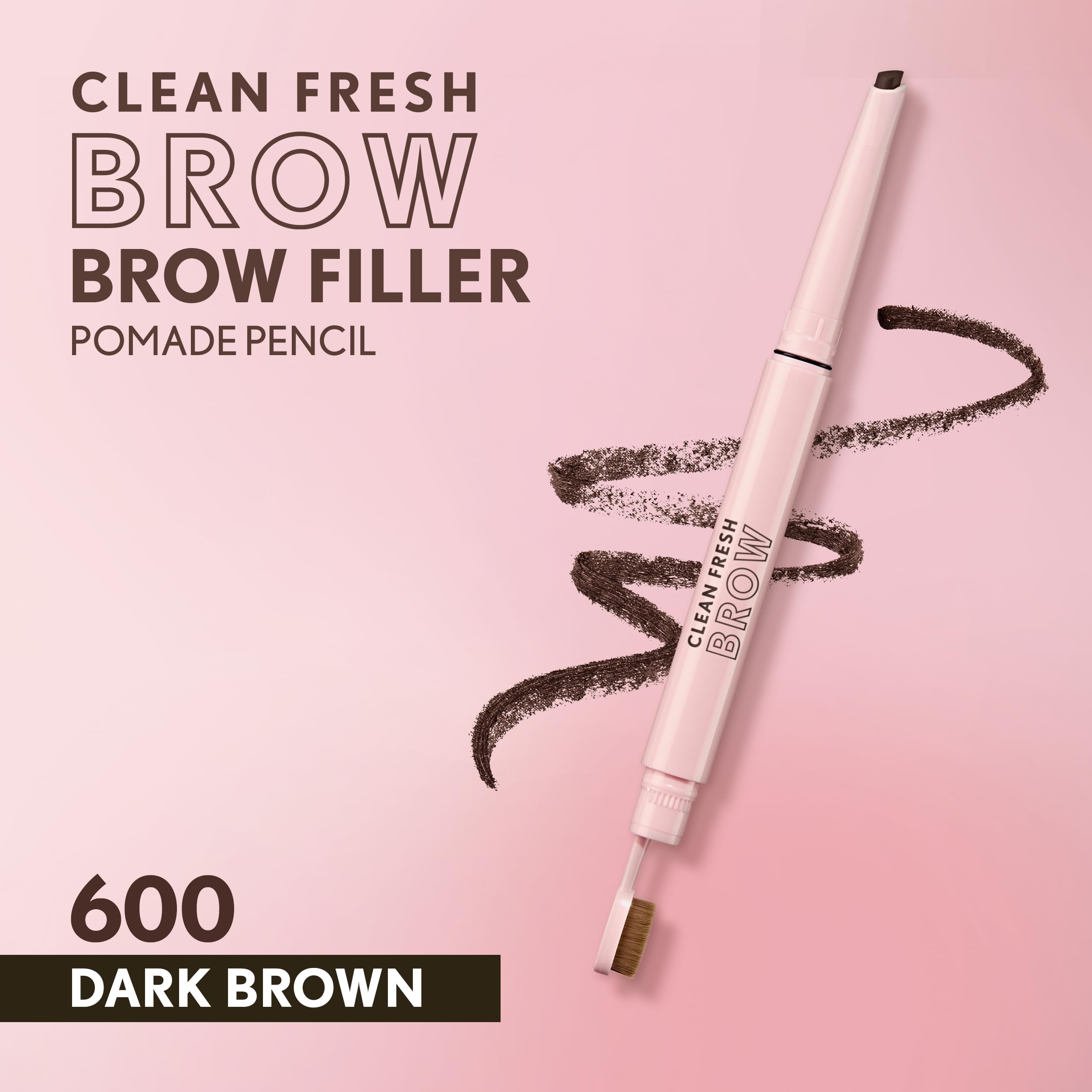 Foto 3 pulgar | Lápiz De Cejas Covergirl Clean Fresh Brow Filler 600 Dark Brown - Venta Internacional.