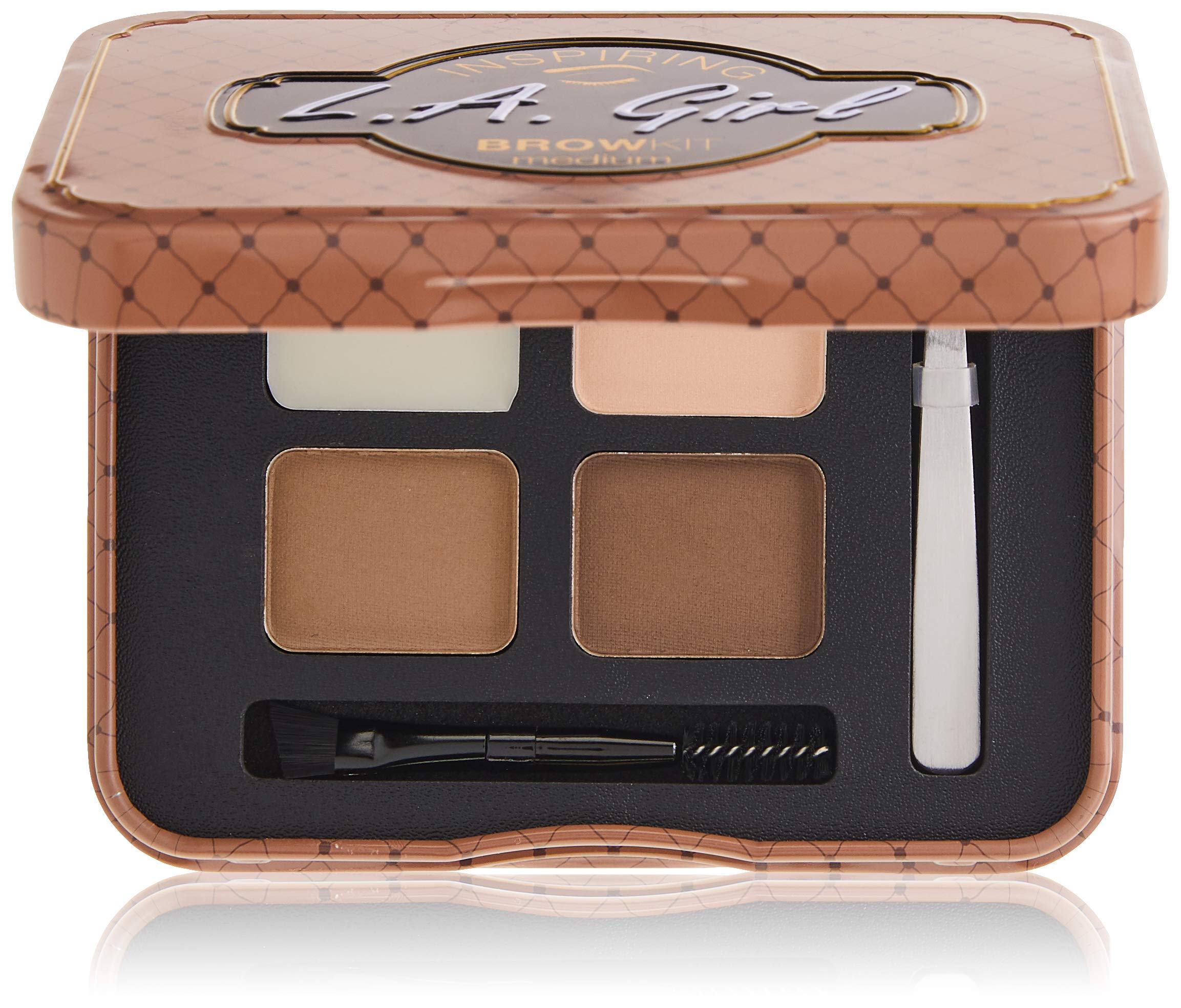 Kit Para Cejas L.a. Girl Inspiring Medium And Marvelous Ges342 - Venta Internacional.