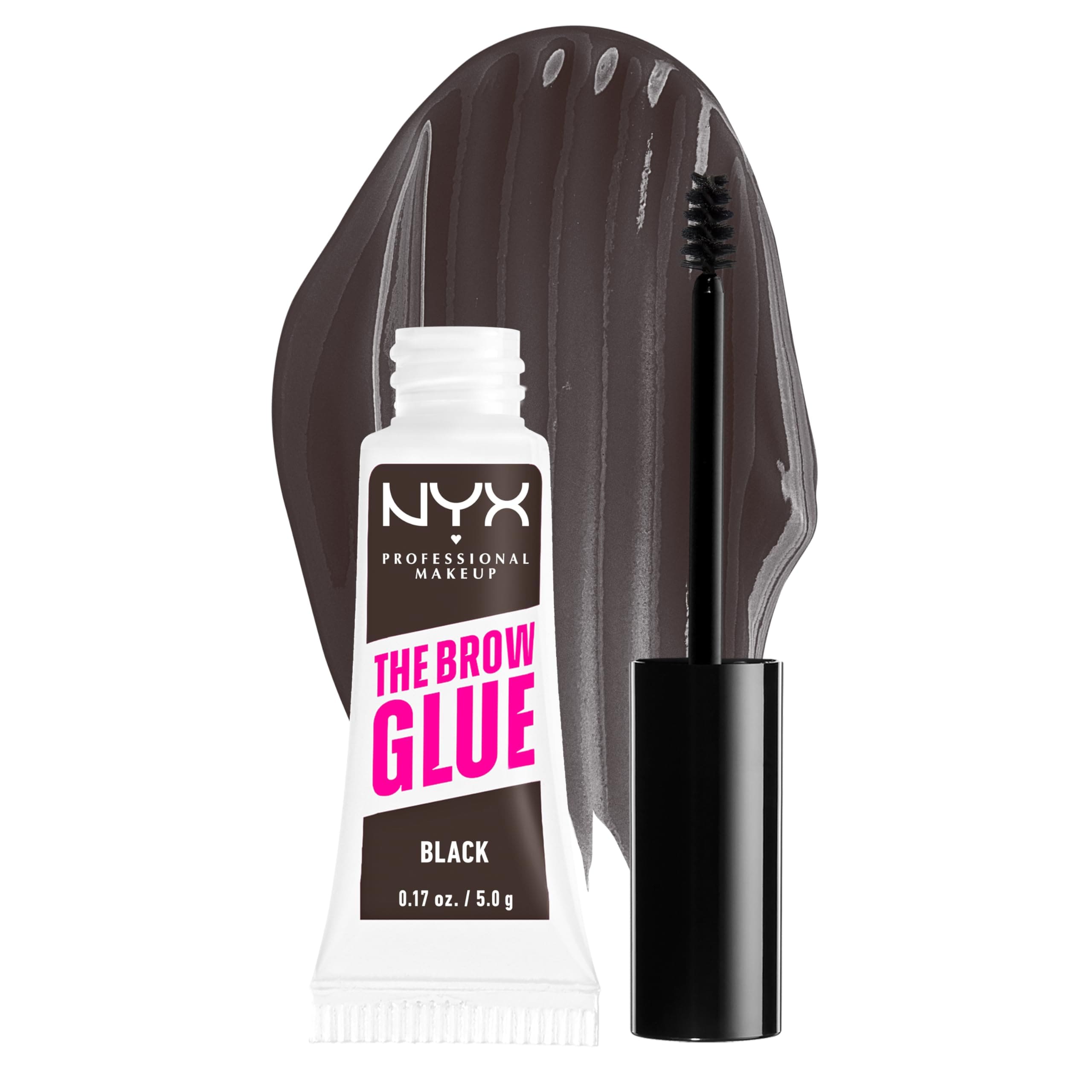 Gel Para Cejas Nyx Professional Makeup The Brow Glue Black - Venta Internacional. $447