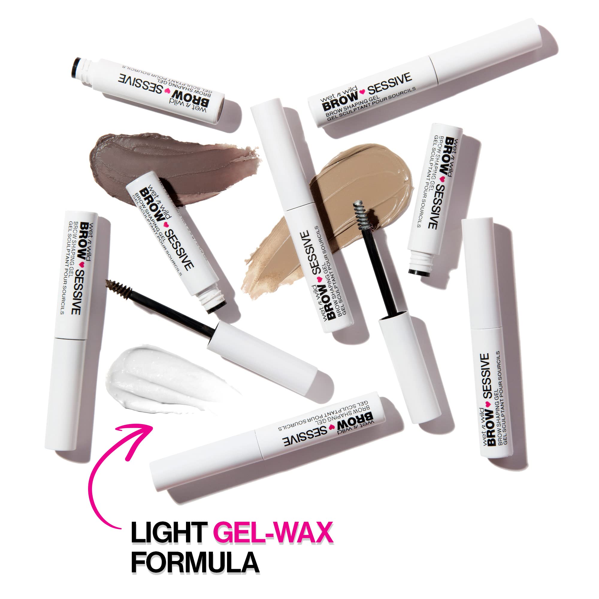 Foto 5 | Gel De Maquillaje Para Dar Forma A Las Cejas Wet N Wild Brow-sesisive Clear - Venta Internacional.