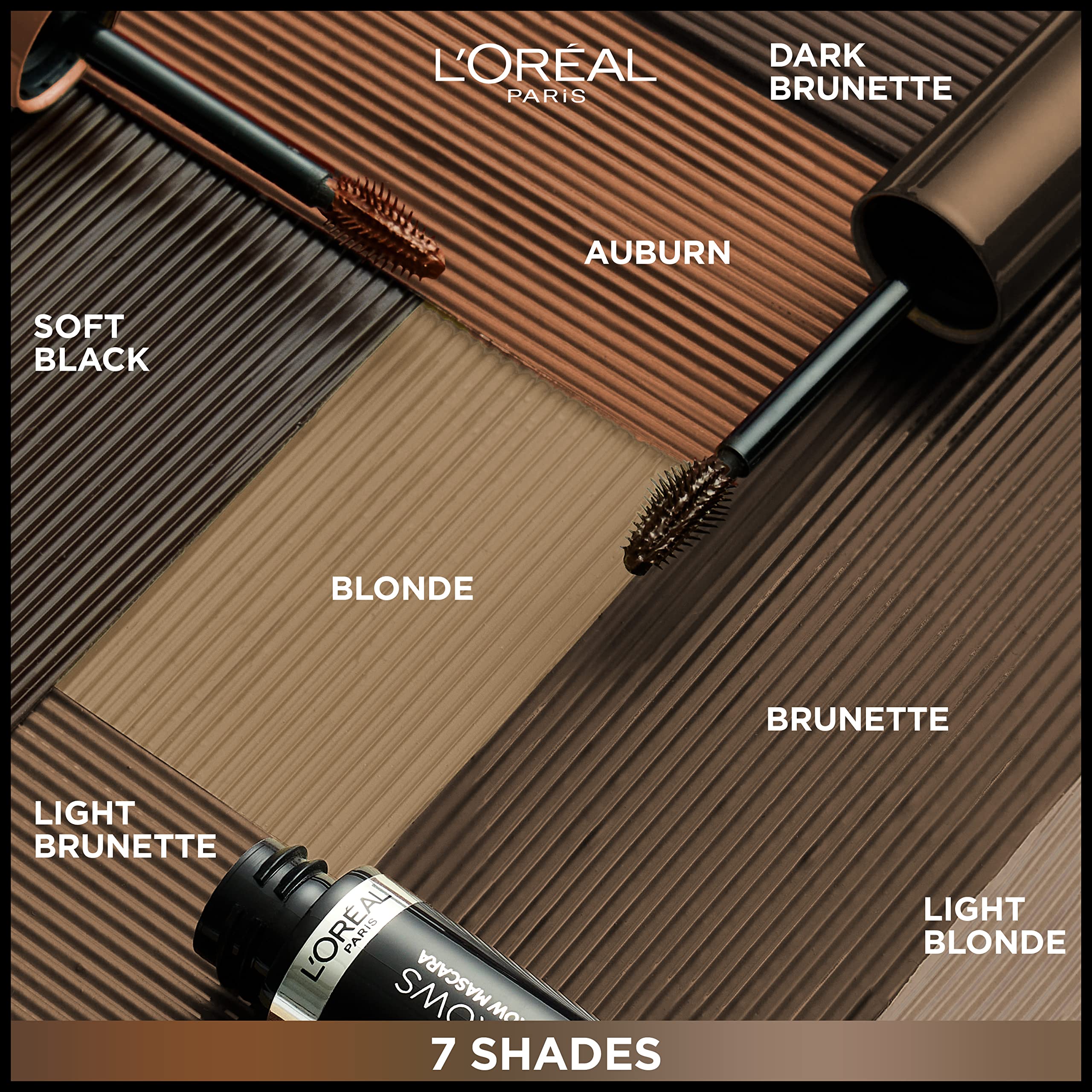 Foto 7 | Máscara Para Cejas L'oreal Paris Infallible Voluminizing 24h 5.0 Brunette - Venta Internacional.