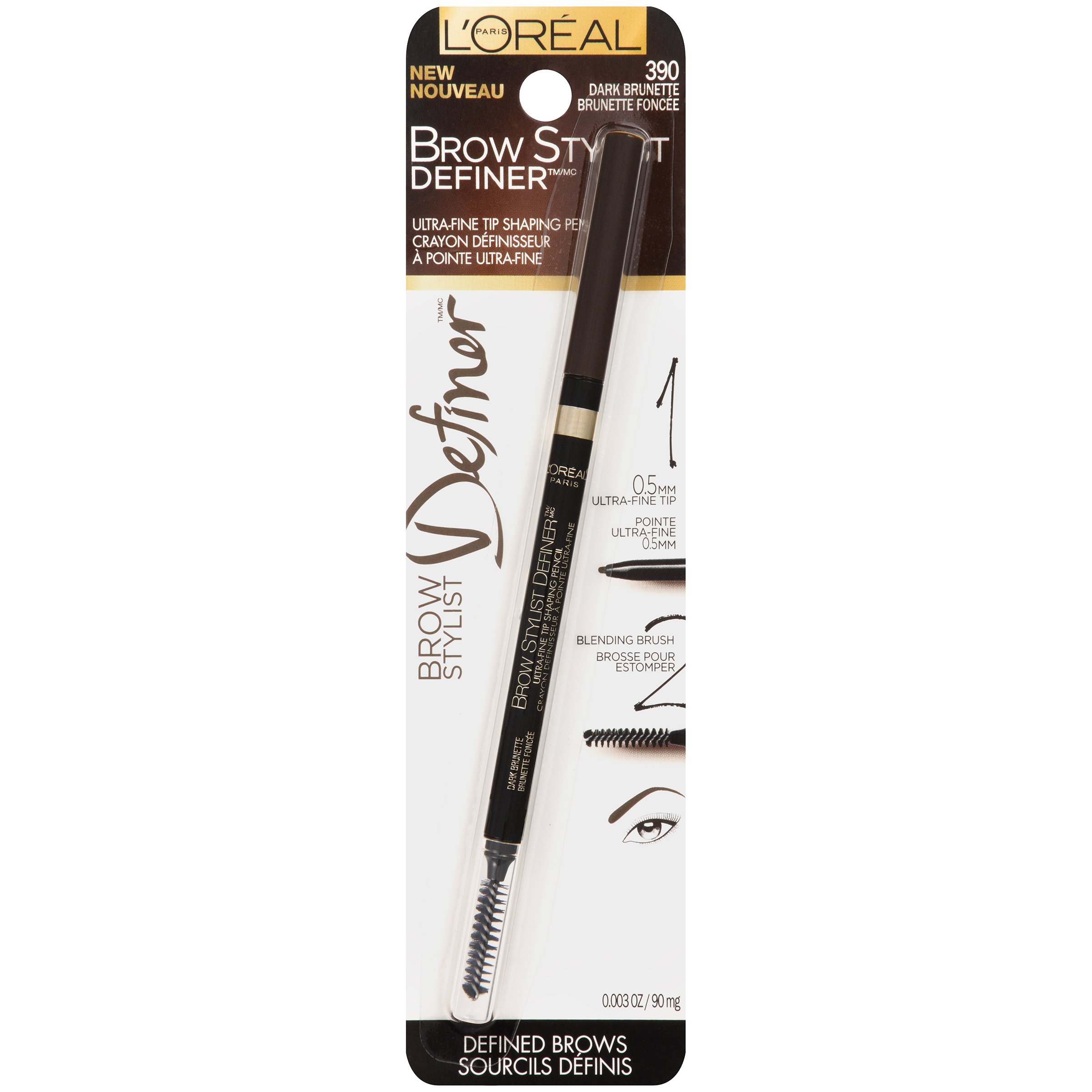 Foto 3 pulgar | Lápiz De Cejas L'oreal Paris Brow Stylist Definer Waterproof - Venta Internacional.