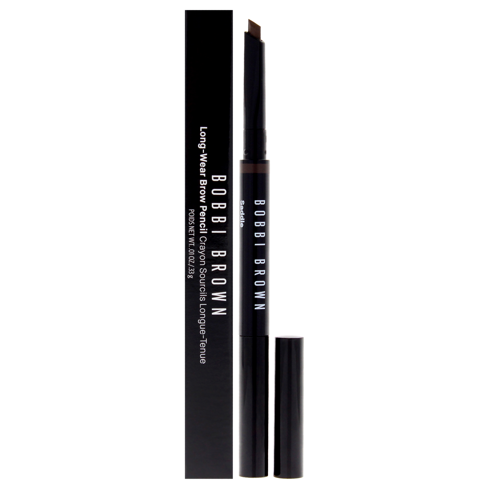 Lápiz De Cejas Bobbi Brown Long Wear 7 Saddle 0.3 Ml - Venta Internacional.