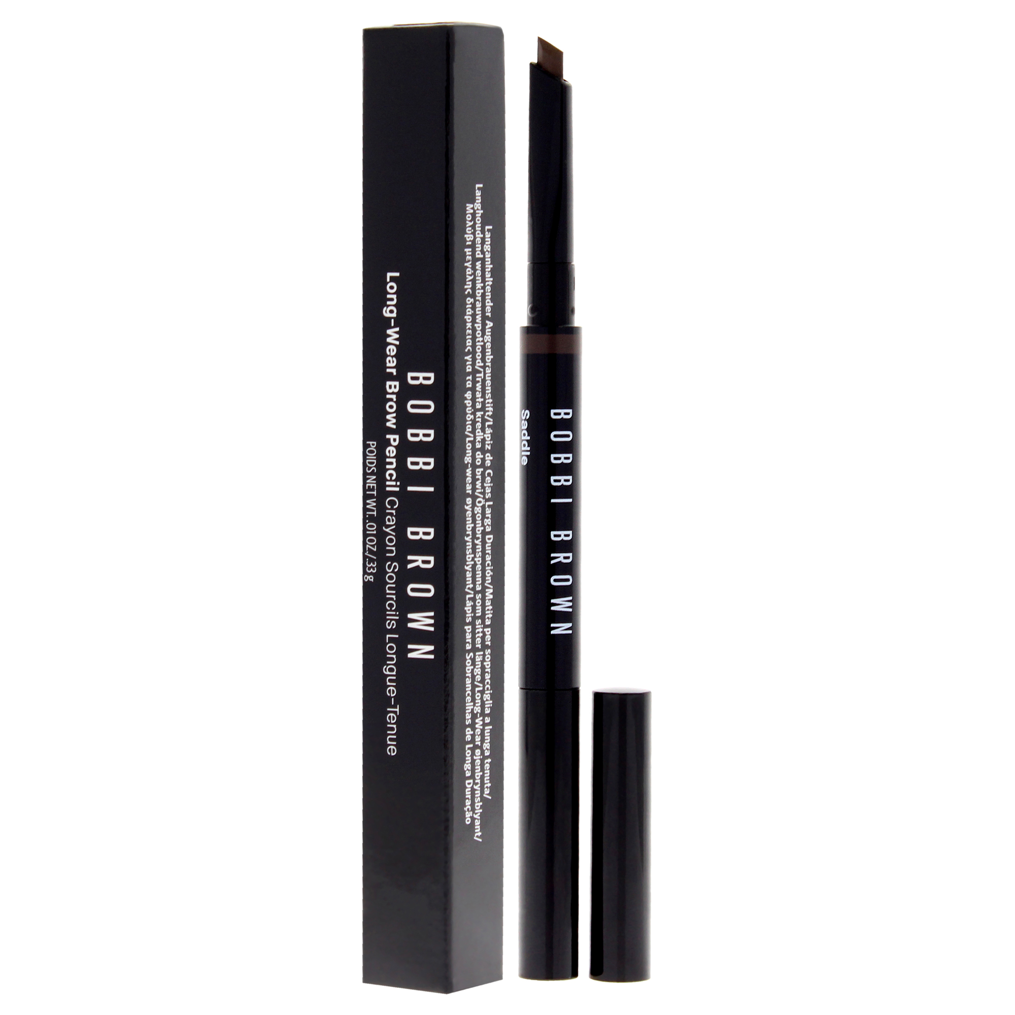 Foto 5 pulgar | Lápiz De Cejas Bobbi Brown Long Wear 7 Saddle 0.3 Ml - Venta Internacional.