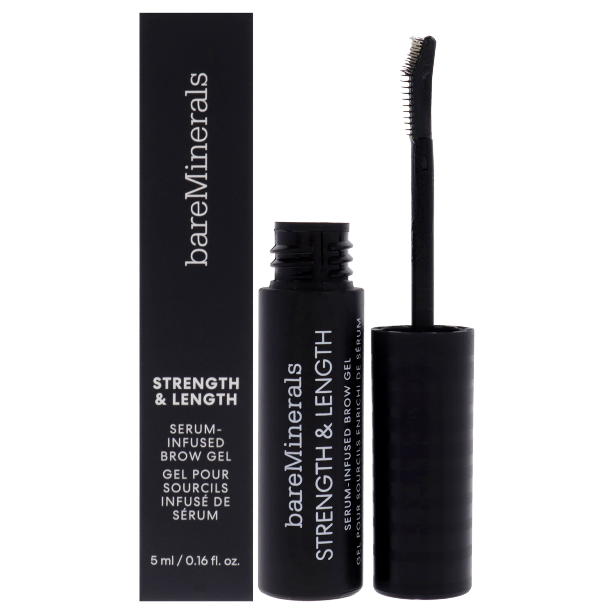 Foto 2 pulgar | Gel Para Cejas Bareminerals, Limpiador Con Sérum De Fuerza Y Longitud - Venta Internacional.