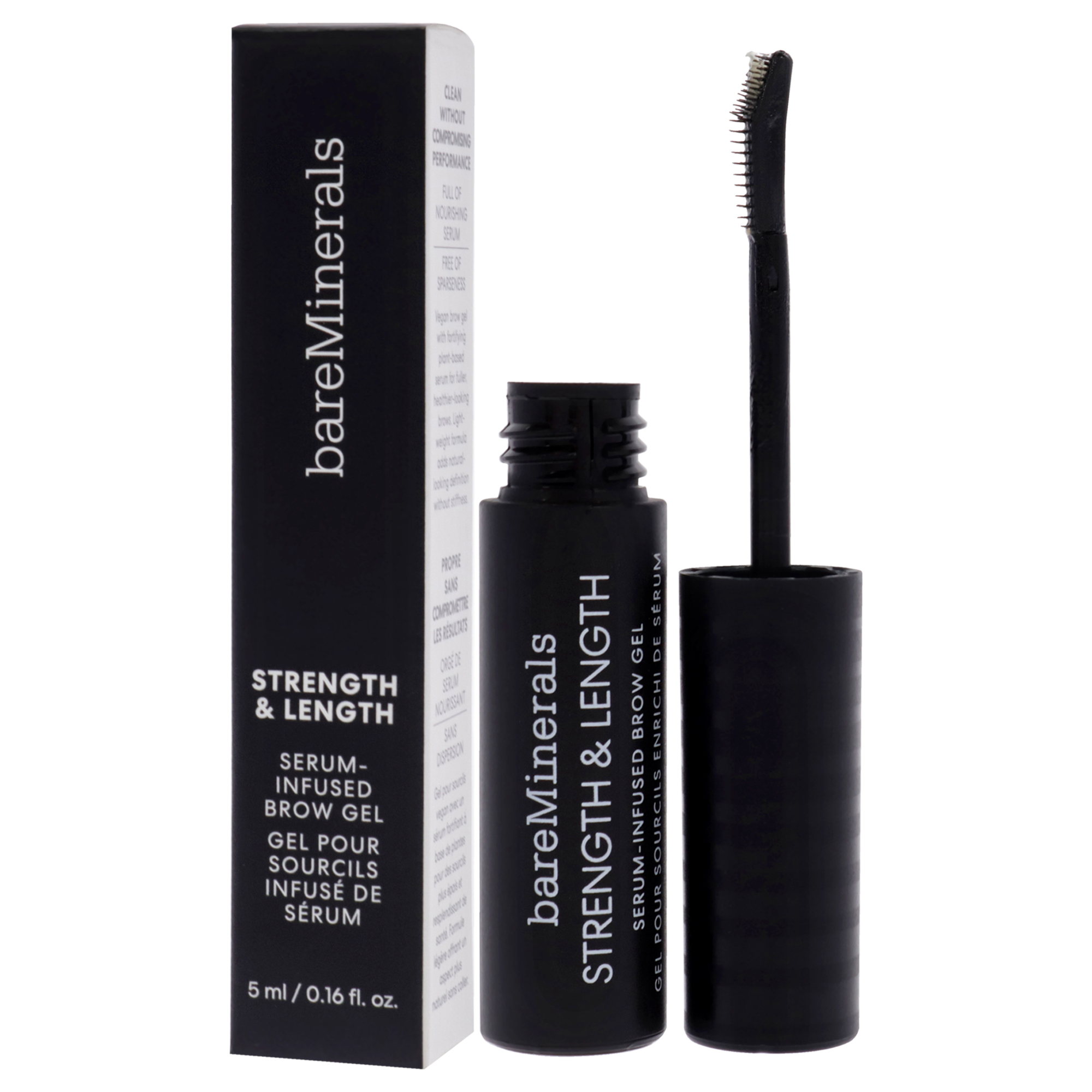 Foto 4 pulgar | Gel Para Cejas Bareminerals, Limpiador Con Sérum De Fuerza Y Longitud - Venta Internacional.