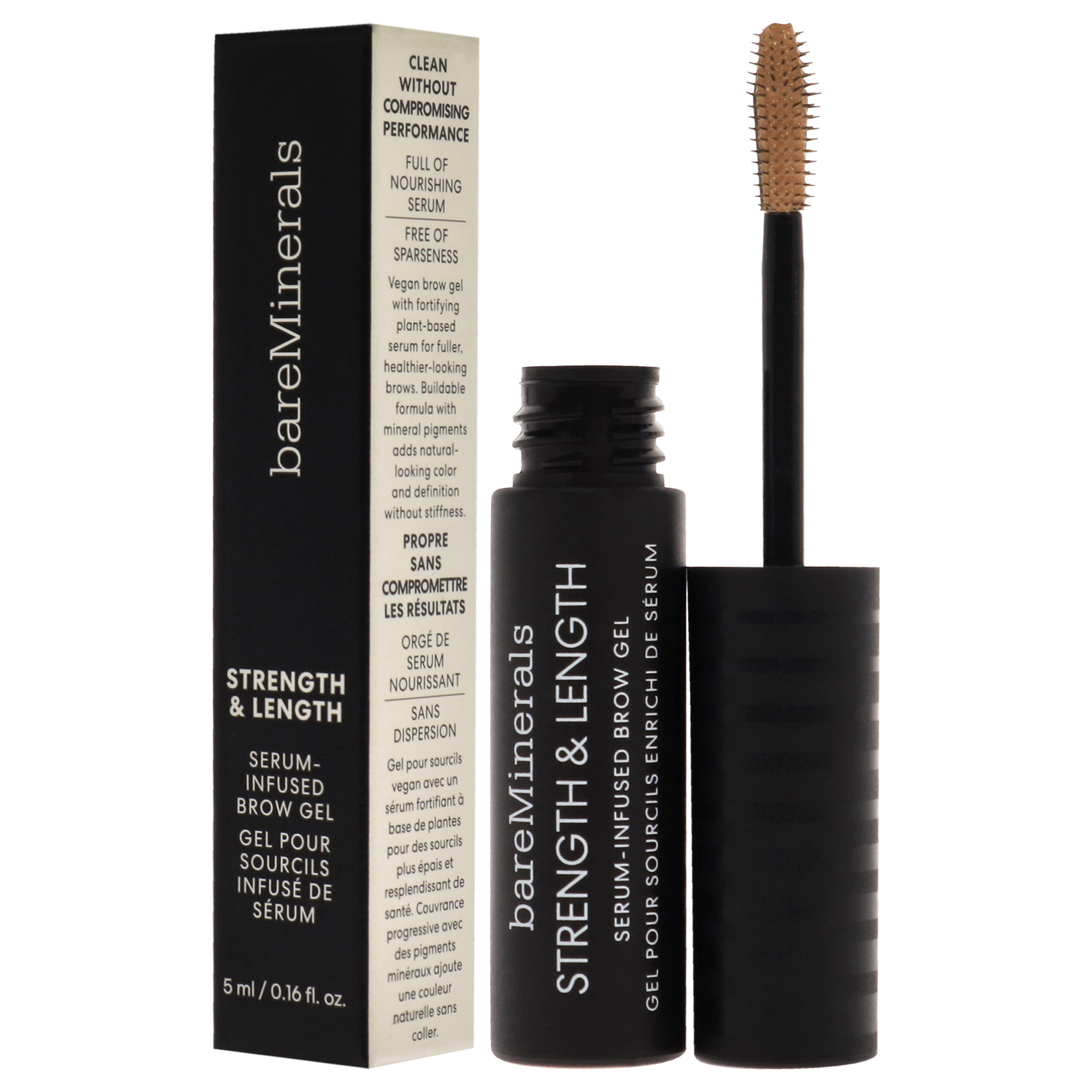 Foto 4 | Gel Para Cejas Bareminerals, Sérum De Fuerza Y Longitud, Miel, 5 Ml - Venta Internacional.