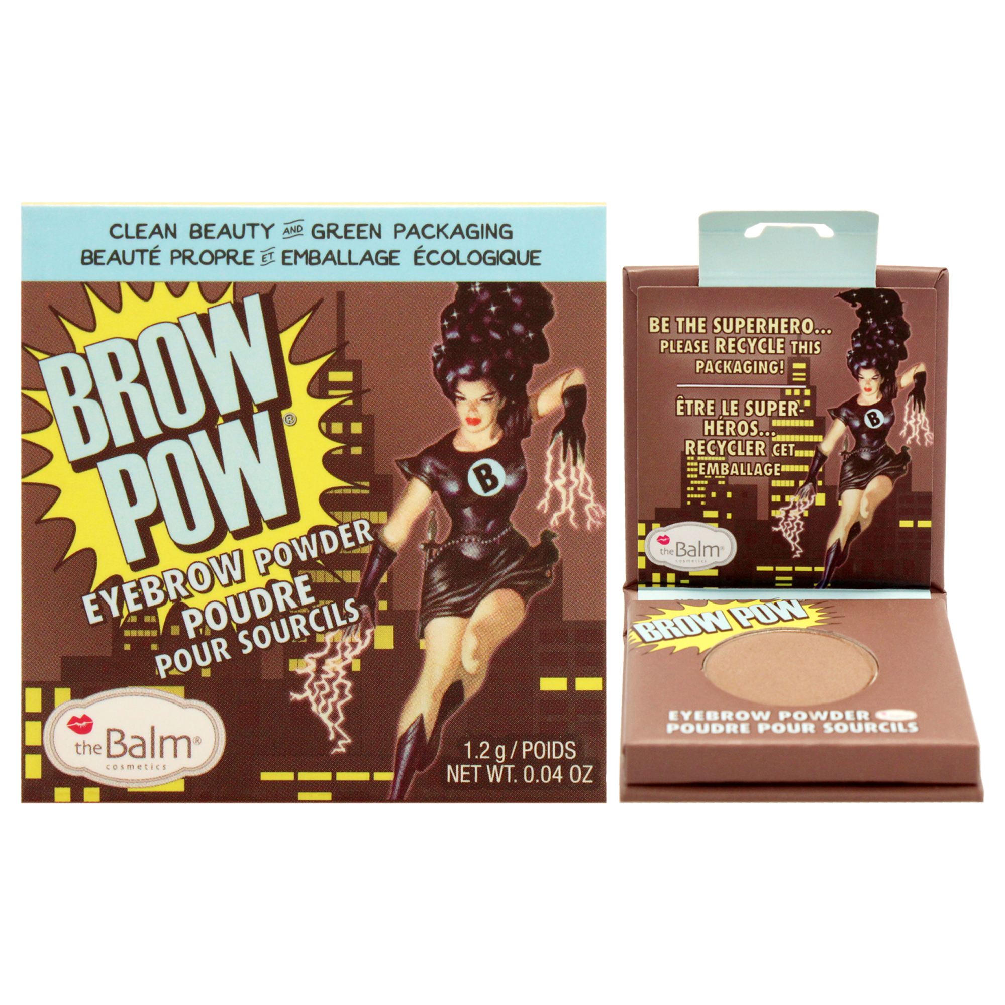 Polvo Para Cejas The Balm Brow Pow Blonde 1,2 Ml Para Mujer - Venta Internacional.