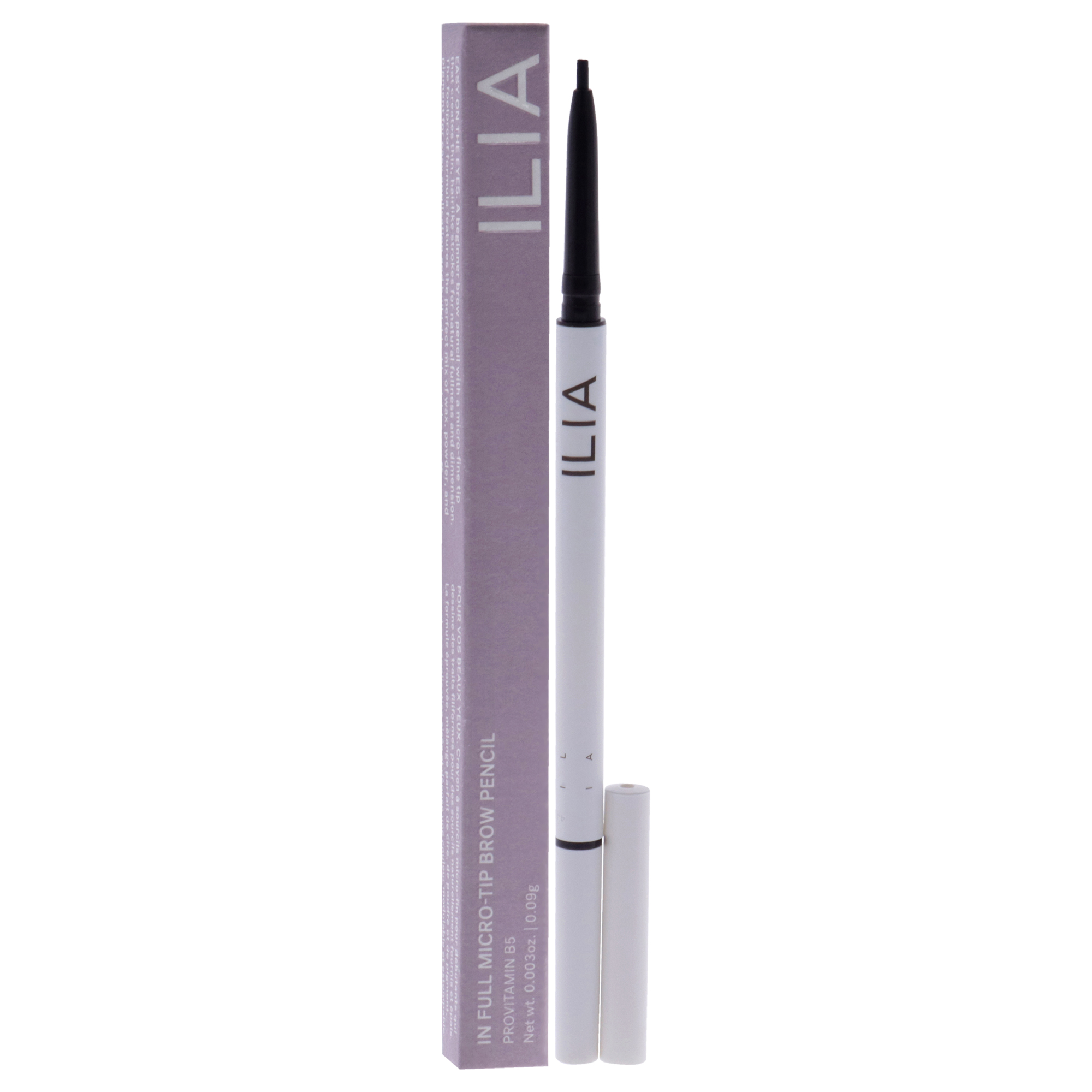 Foto 4 pulgar | Lápiz De Cejas Ilia Beauty En Color Negro Suave Con Micropunta - Venta Internacional.