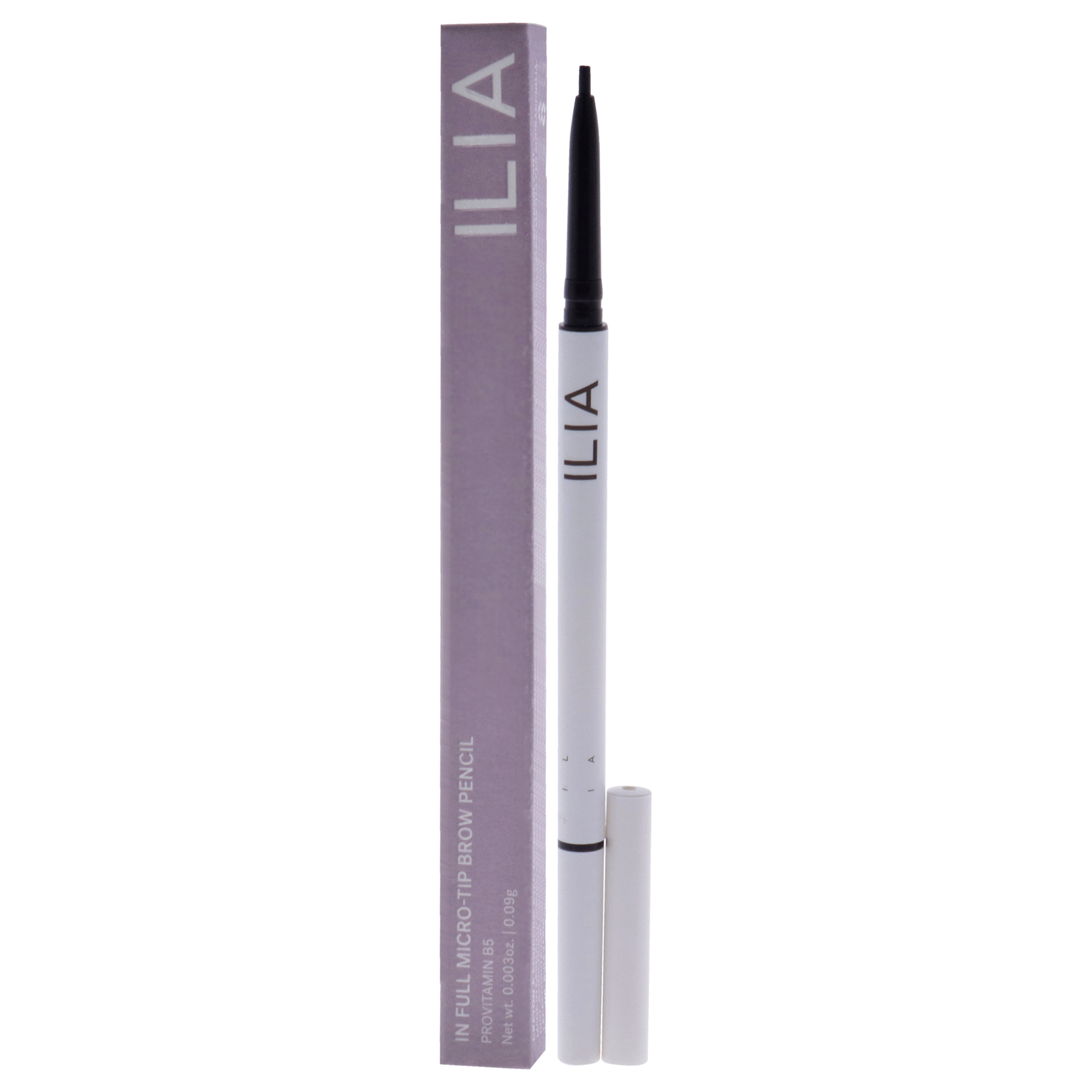 Foto 5 pulgar | Lápiz De Cejas Ilia Beauty En Color Negro Suave Con Micropunta - Venta Internacional.