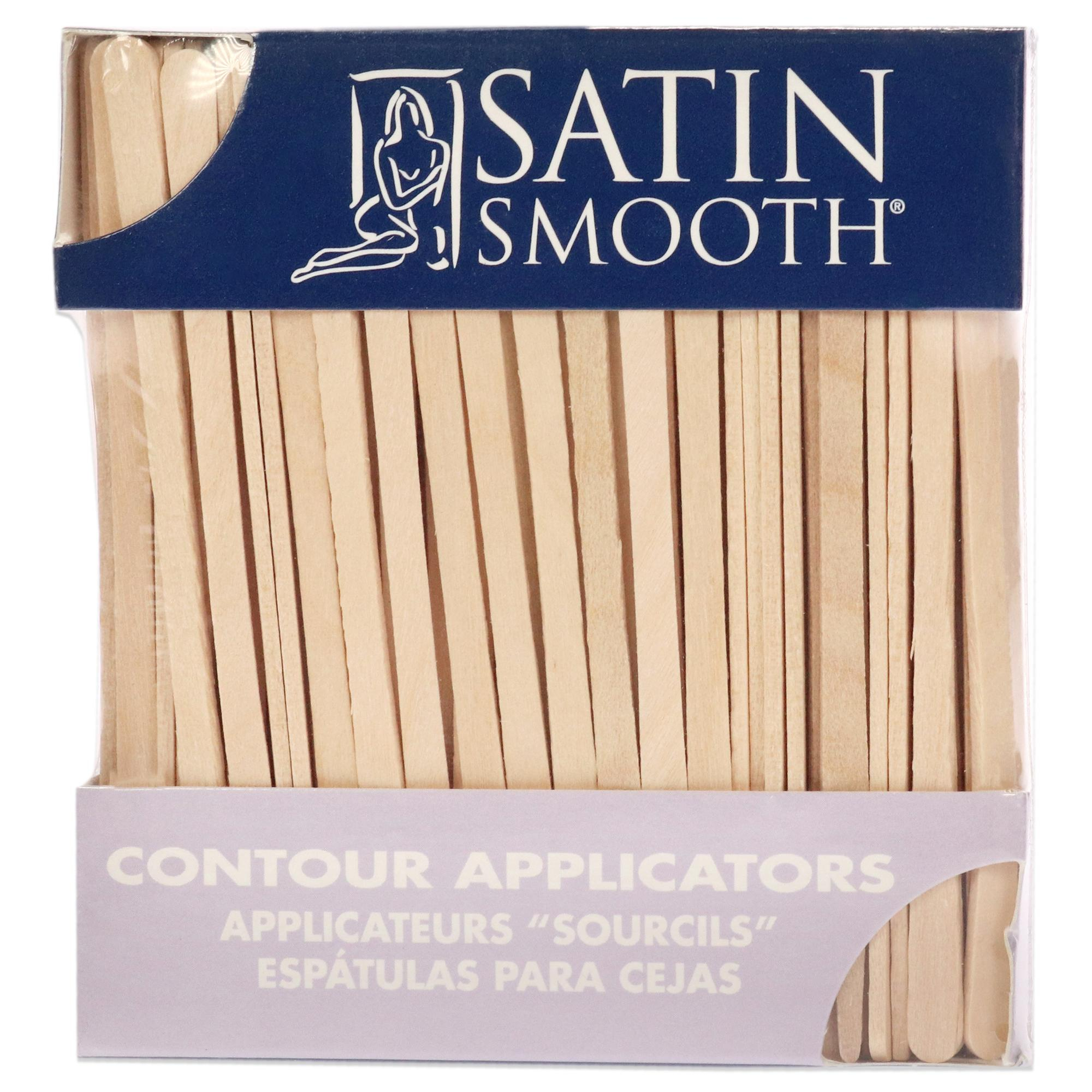 Foto 3 pulgar | Aplicadores Contour Satin Smooth Para Mujer, 200 Bastones De Madera - Venta Internacional.