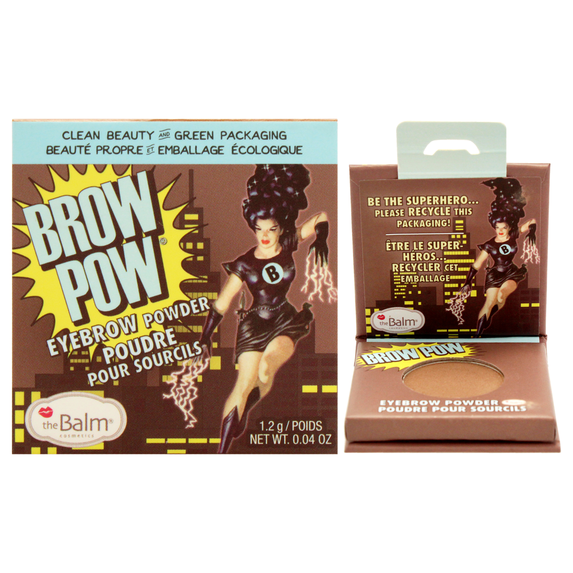 Foto 2 pulgar | Polvo Para Cejas The Balm Brow Pow, Marrón Claro, 1,2 Ml, Para Mujer - Venta Internacional.