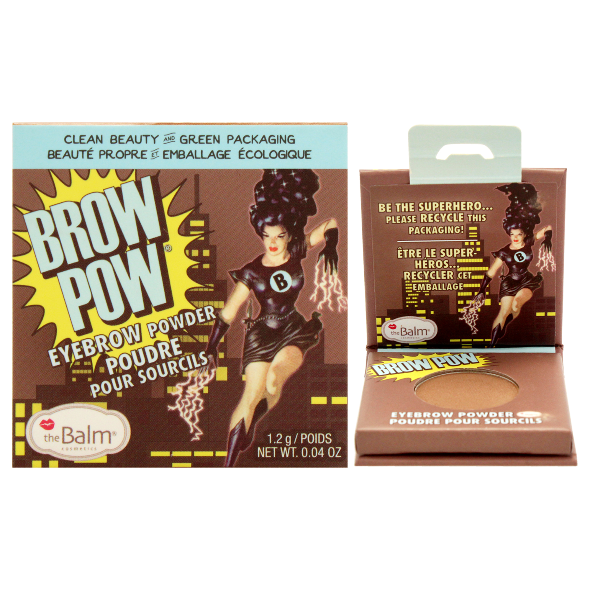 Polvo Para Cejas The Balm Brow Pow, Marrón Claro, 1,2 Ml, Para Mujer - Venta Internacional.