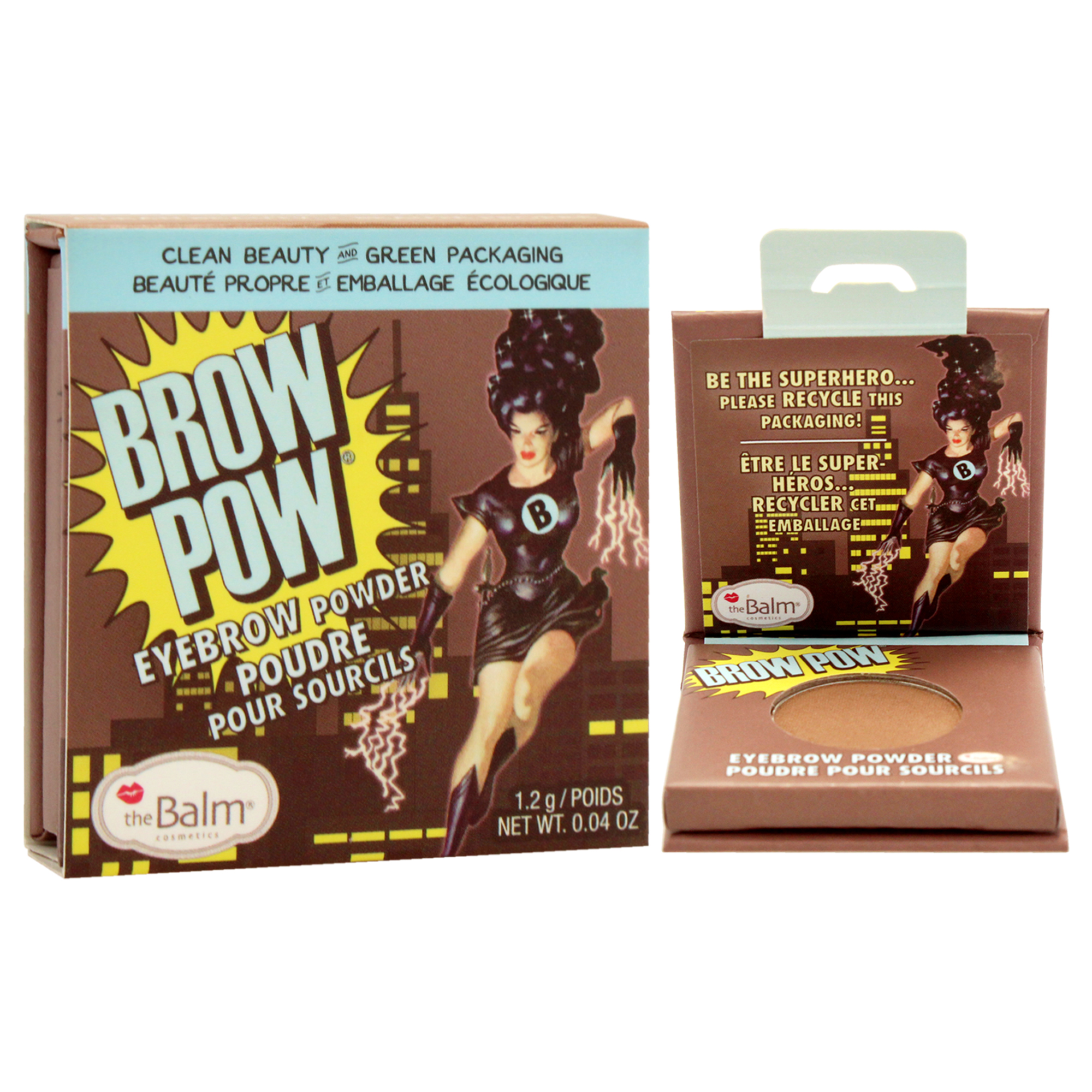 Foto 4 pulgar | Polvo Para Cejas The Balm Brow Pow, Marrón Claro, 1,2 Ml, Para Mujer - Venta Internacional.
