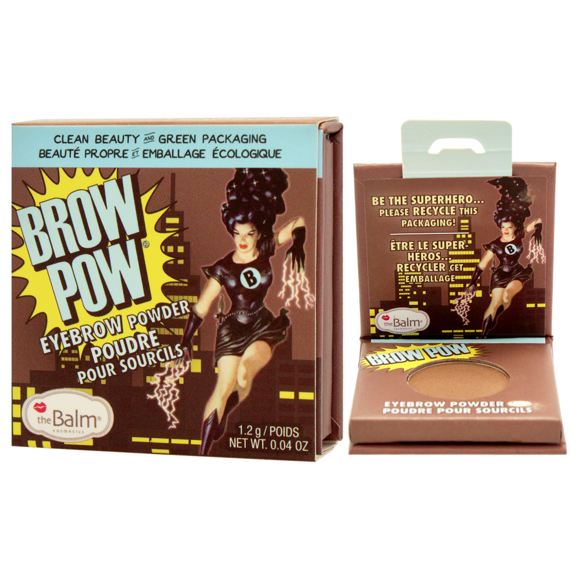 Foto 5 pulgar | Polvo Para Cejas The Balm Brow Pow, Marrón Claro, 1,2 Ml, Para Mujer - Venta Internacional.
