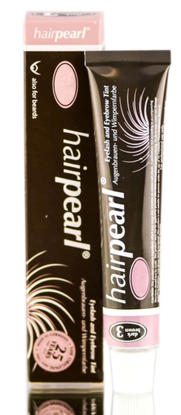 Tinte De Pestañas Y Cejas Sleekshop Hairpearl Graphite Brown  - Venta Internacional.