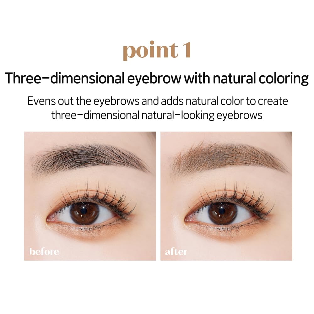 Foto 3 | Máscara De Cejas Etude Color My Brows Red Brown 4,5 Ml - Venta Internacional.