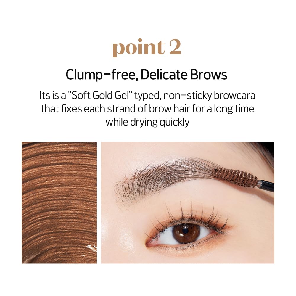 Foto 5 pulgar | Máscara De Cejas Etude Color My Brows Red Brown 4,5 Ml - Venta Internacional.
