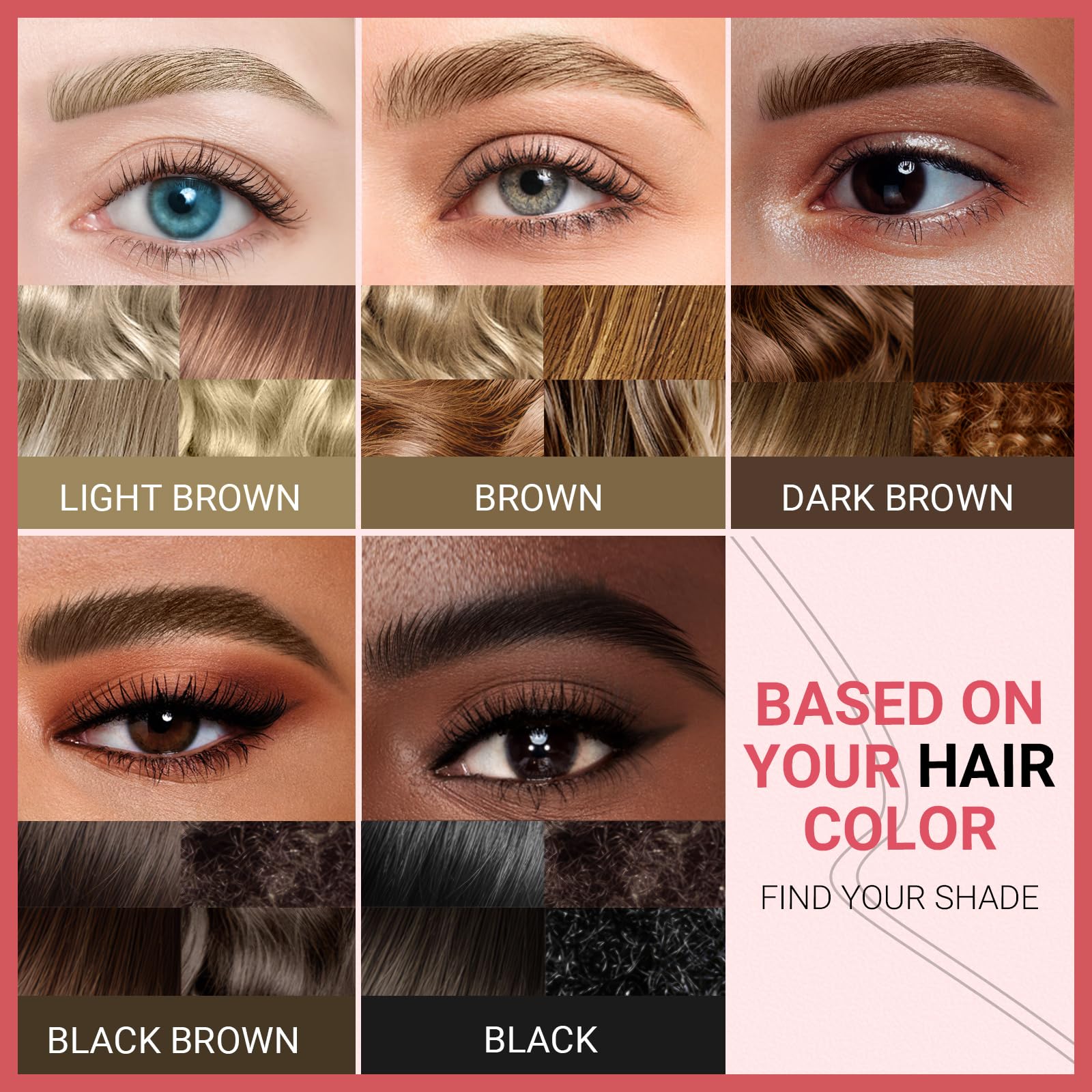 Foto 8 pulgar | Lápiz Para Cejas Imethod Curved Brow Pencil 2 En 1, Color Marrón, Dura 24 Horas - Venta Internacional.