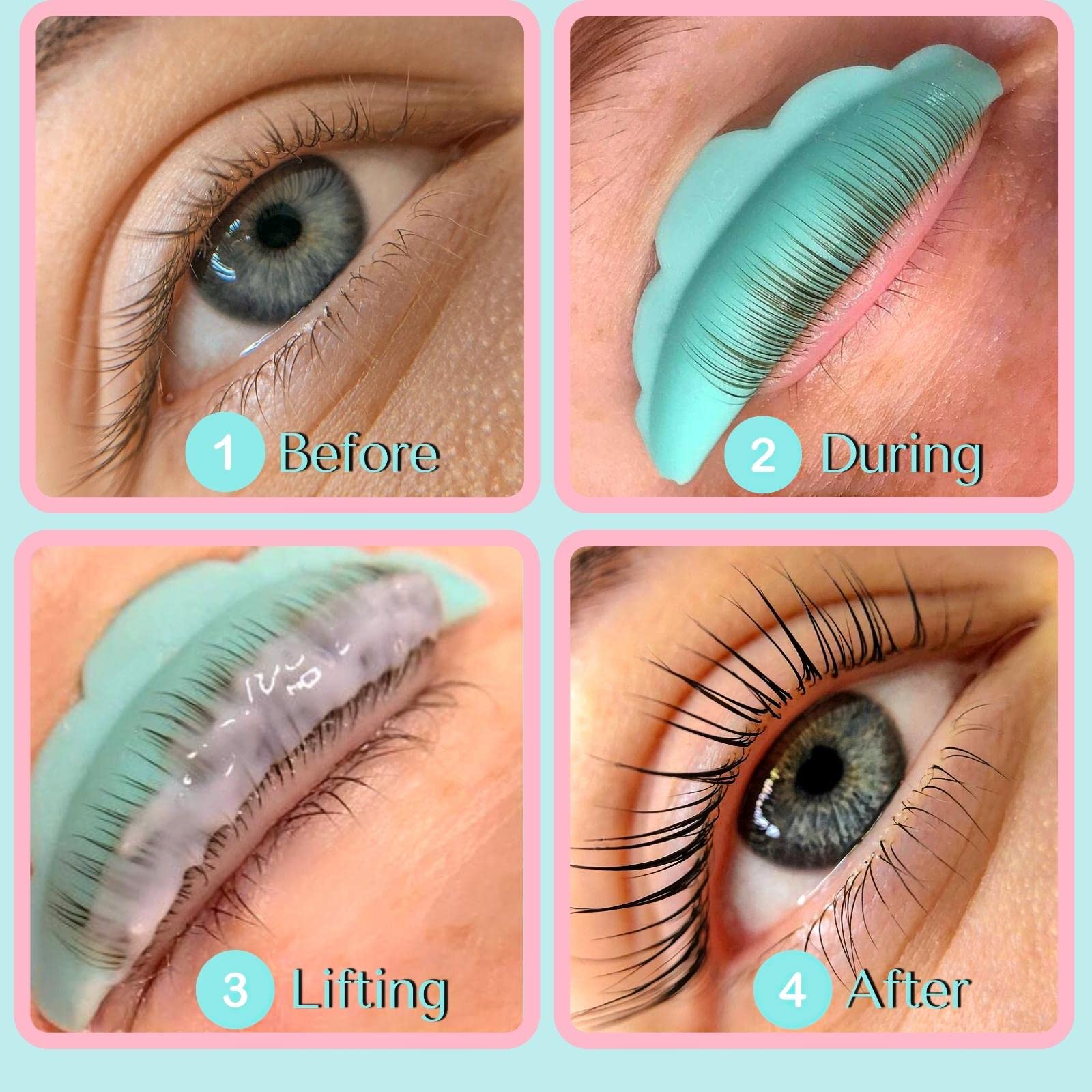 Foto 7 pulgar | Kit De Permanente De Pestañas Y Kit De Laminación De Cejas Liber Beauty - Venta Internacional.
