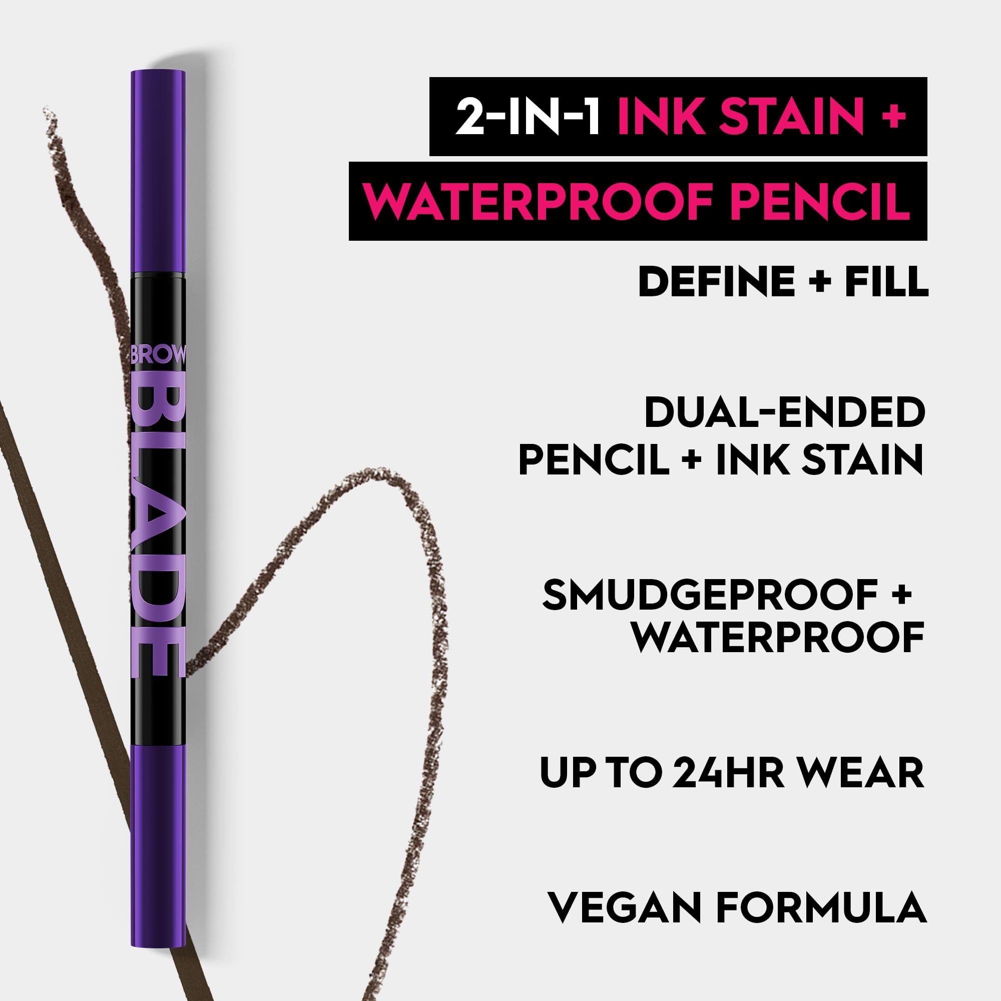 Foto 4 pulgar | Lápiz De Cejas Urban Decay Brow Blade Waterproof, Dark Drapes - Venta Internacional.