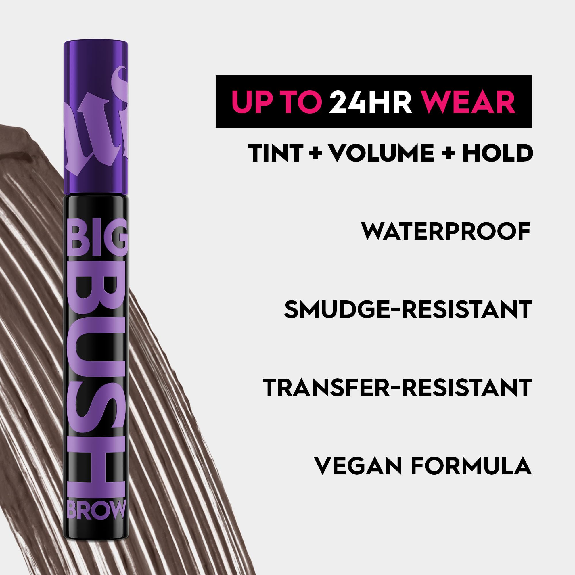 Foto 6 pulgar | Gel Para Cejas Urban Decay Big Bush, Voluminizador, Impermeable, Oscuro - Venta Internacional.