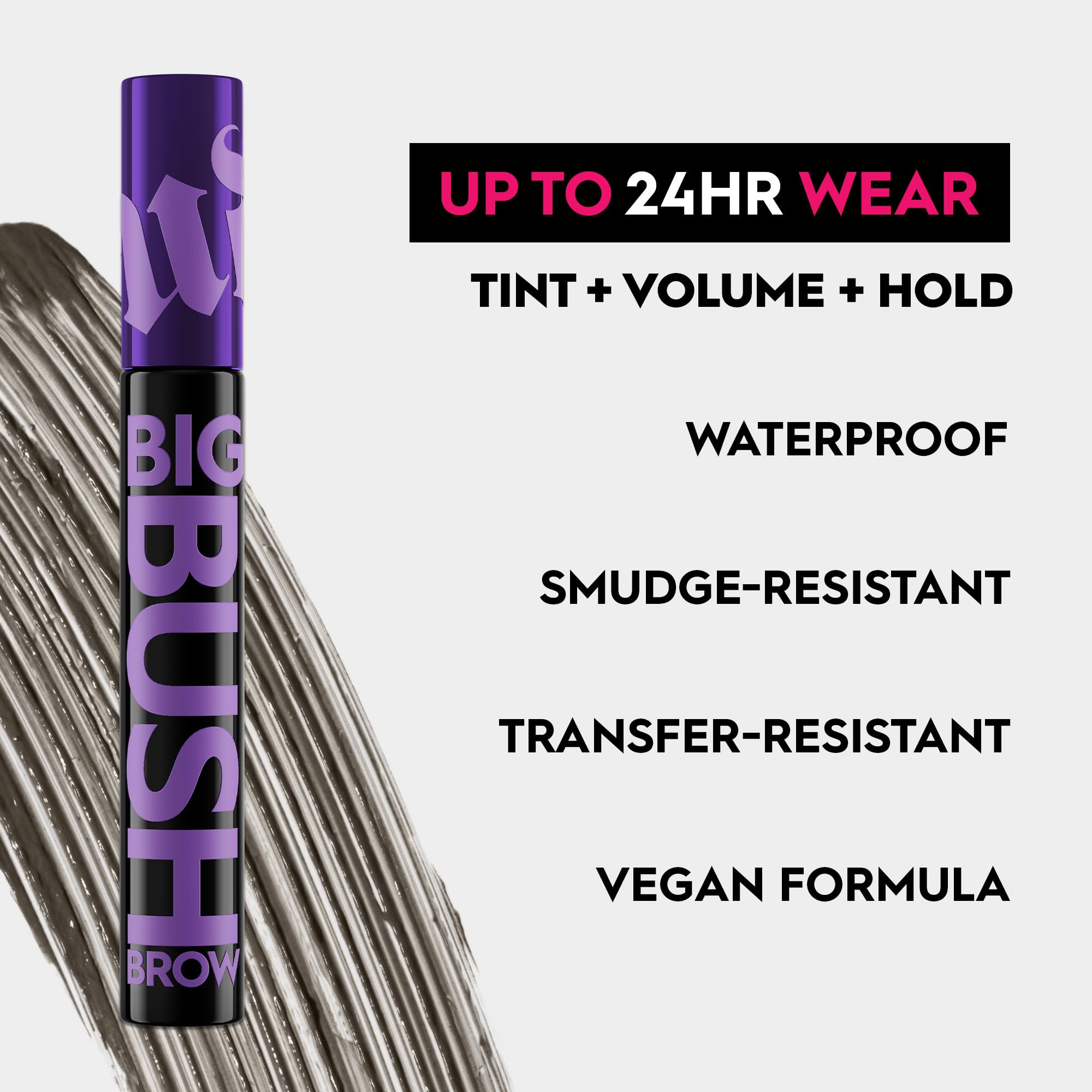 Foto 6 pulgar | Gel Para Cejas Urban Decay Big Bush, Voluminizador, Opaco, Impermeable - Venta Internacional.
