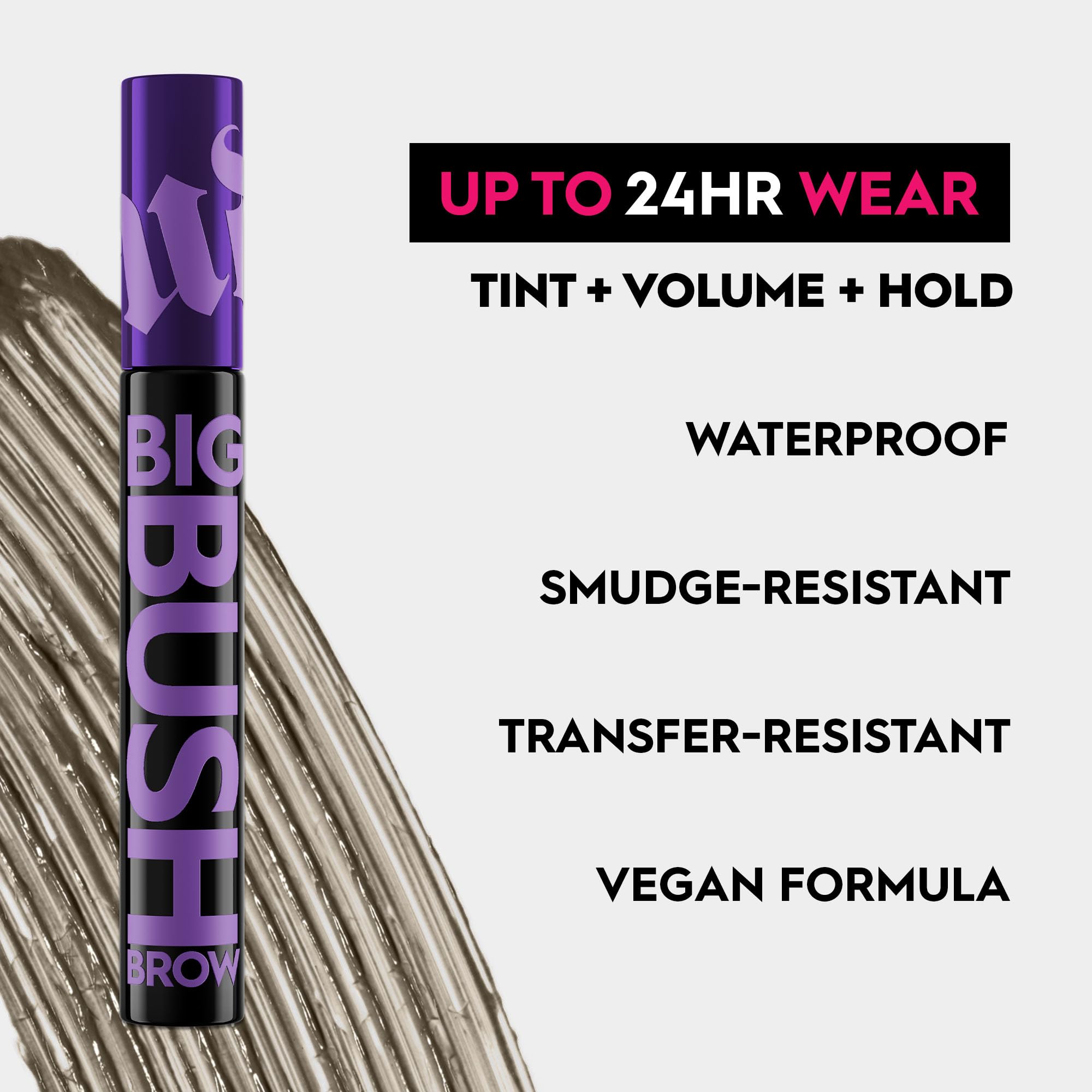 Foto 6 pulgar | Gel Tintado Para Cejas Urban Decay Big Bush, Resistente Al Agua Durante 24 Horas - Venta Internacional.