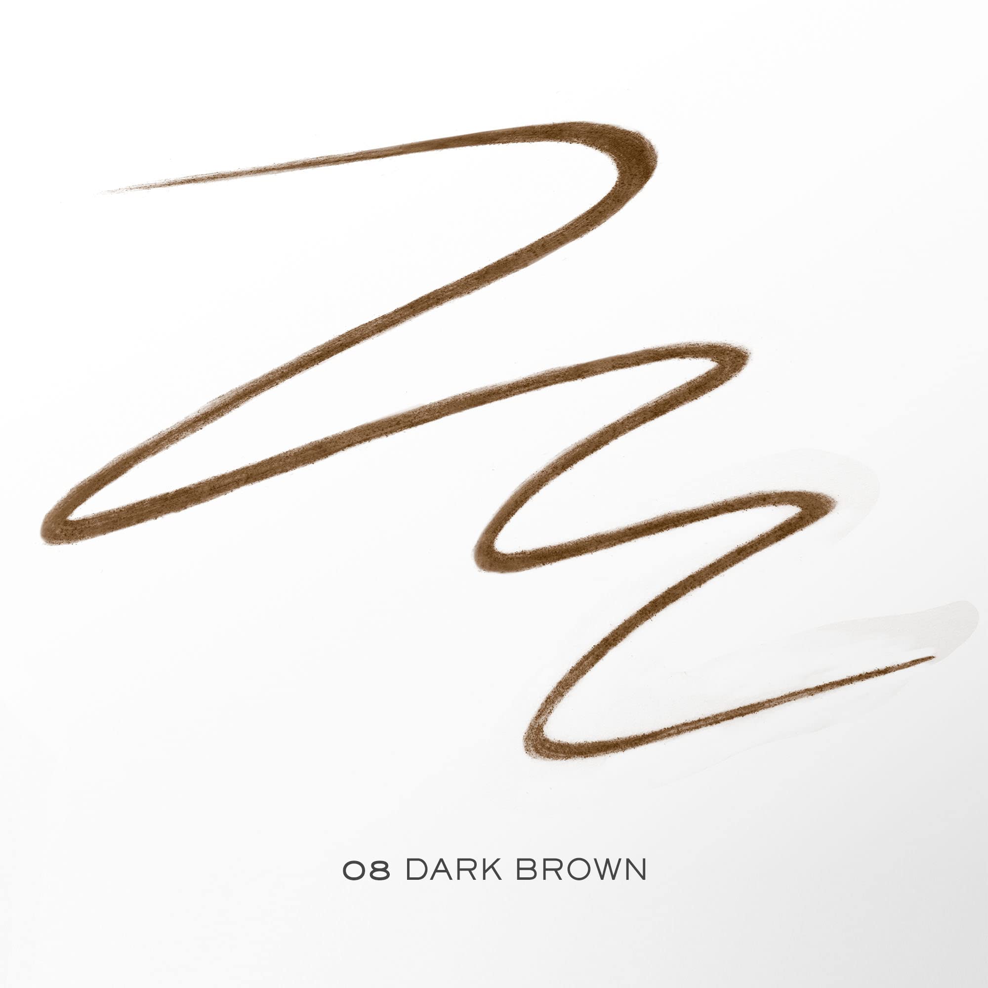 Foto 3 pulgar | Lápiz de Cejas Lancôme Brow Shaping Powdery 08 Dark Brown - Venta Internacional
