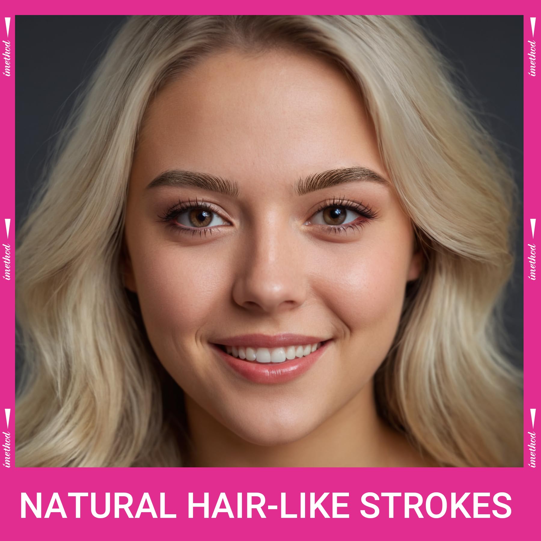Foto 4 pulgar | Bolígrafo De Cejas Imethod Magic 2 En 1 Resistente Al Agua Para Mujer, Color Negro - Venta Internacional.