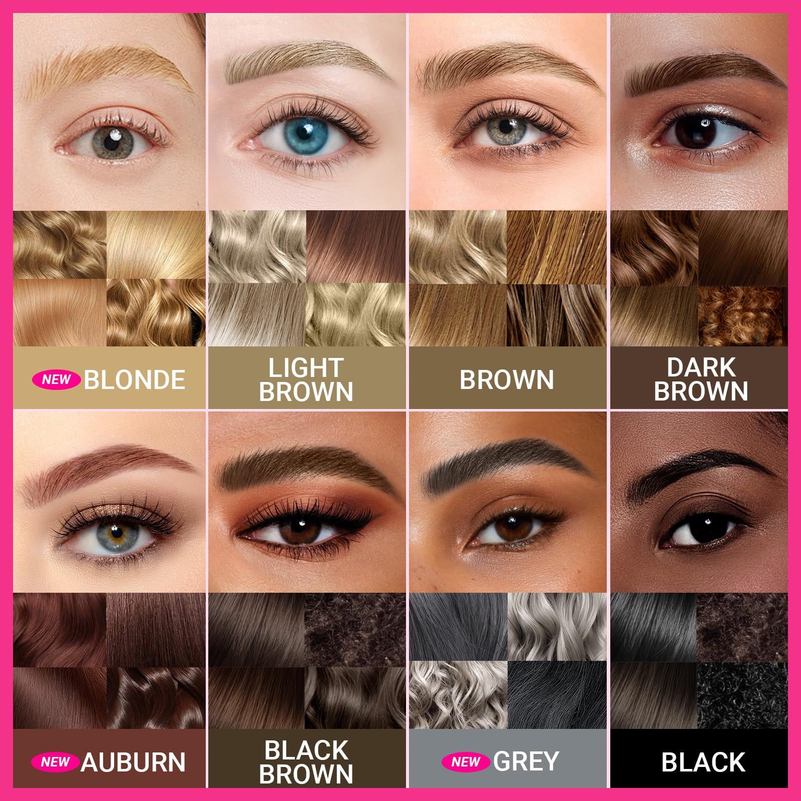 Foto 7 | Bolígrafo para Cejas iMethod Color Negro y Marrón - Venta Internacional