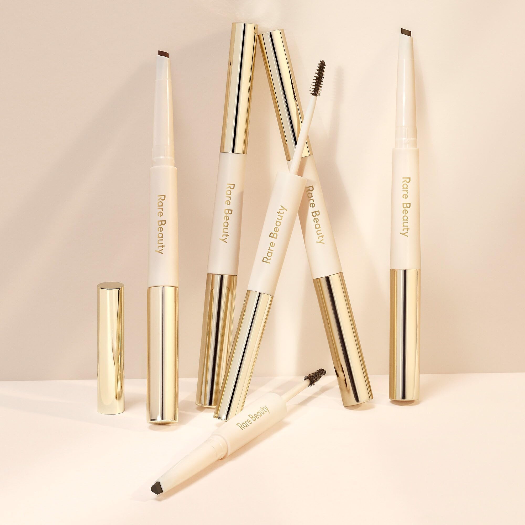 Foto 2 | Lápiz Y Gel Para Cejas Rare Beauty Brow Harmony Warm Auburn - Venta Internacional.